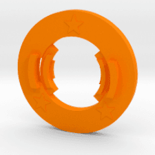 BEYBLADE TRYGLE PROTOTYPE | COMPLETE | ANIME SERIES 3d model