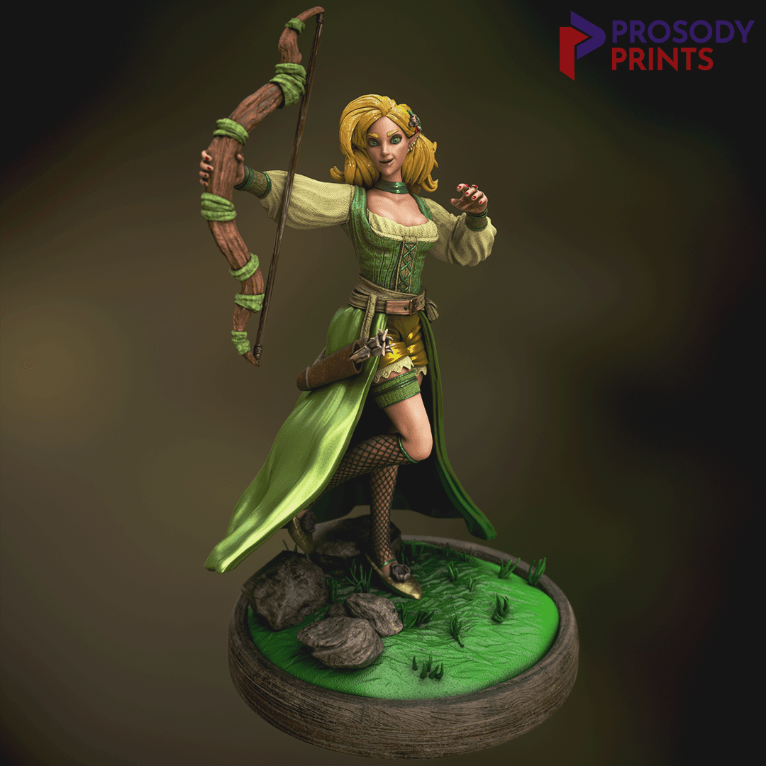 Evelyn Thornehart - 32mm 3d model