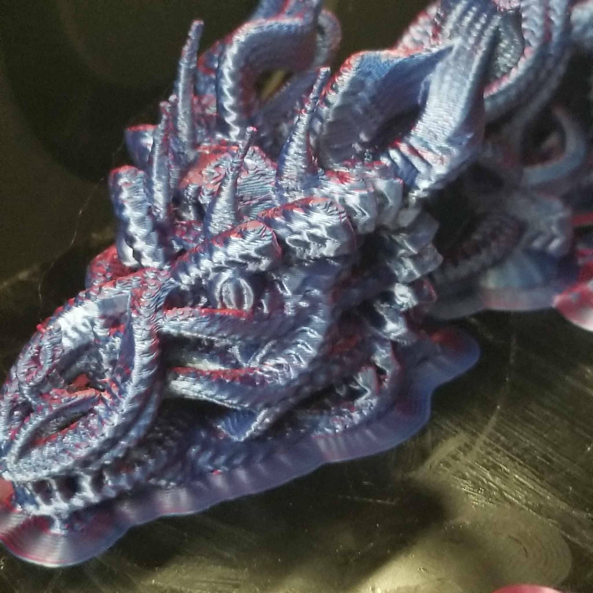 Shakaworld3D Twisted Rope Dragon v4 Release.stl 3d model