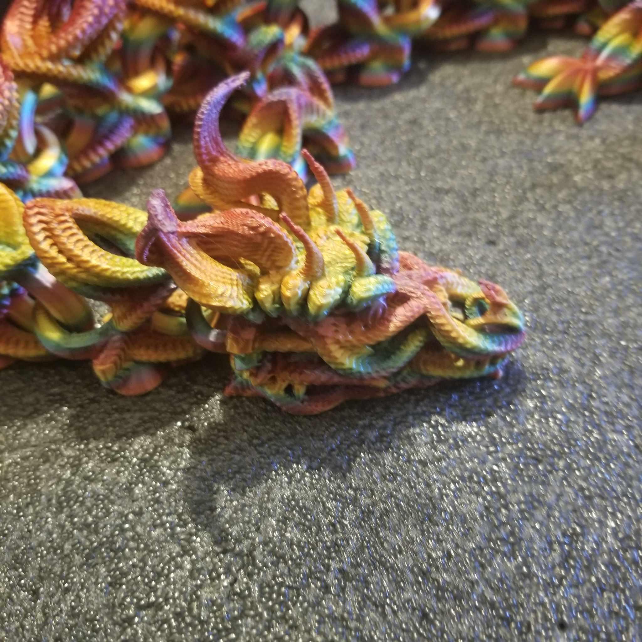 Shakaworld3D Twisted Rope Dragon v4 Release.stl 3d model