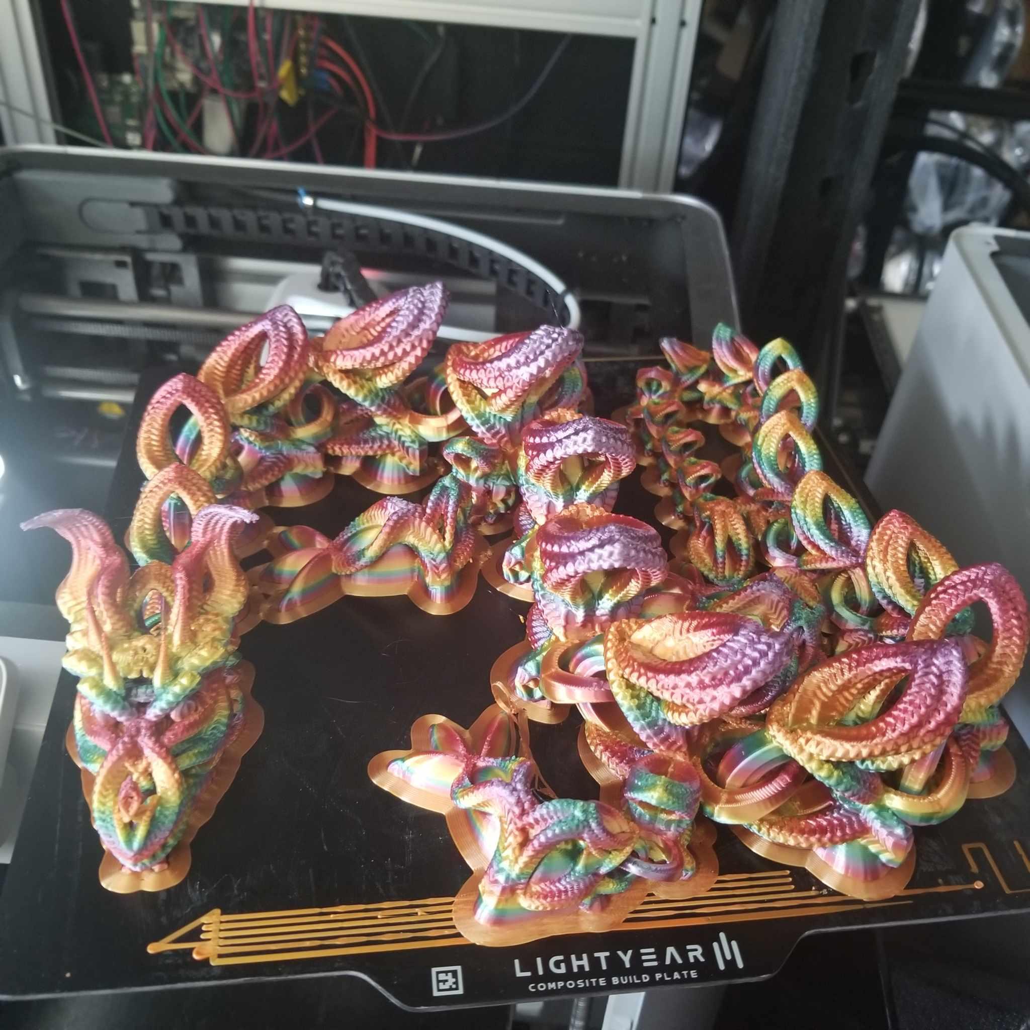 Shakaworld3D Twisted Rope Dragon v4 Release.stl 3d model