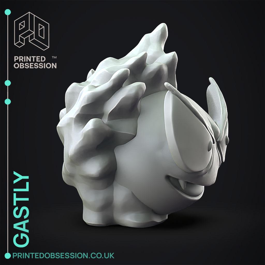 Ghastly - Pokemon - Fan Art 3d model