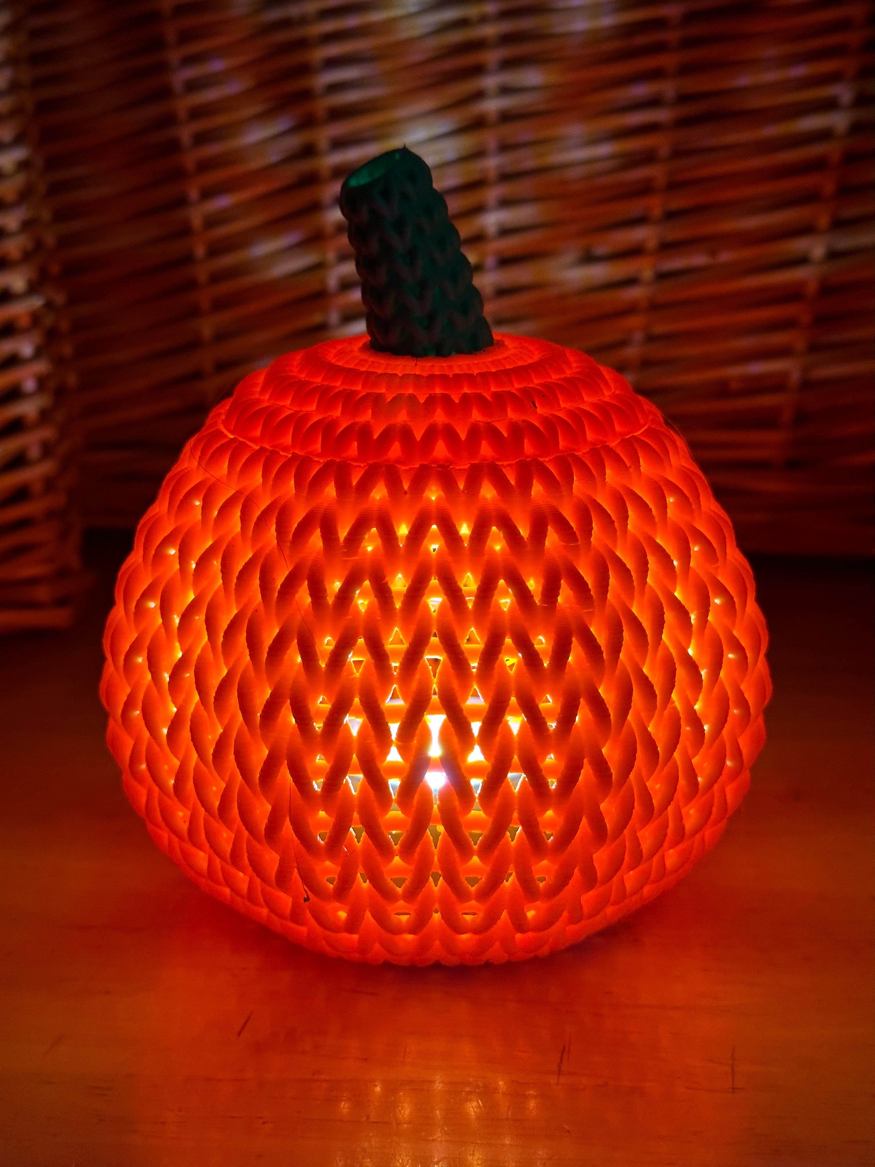 Knitted Pumpkin 3d model