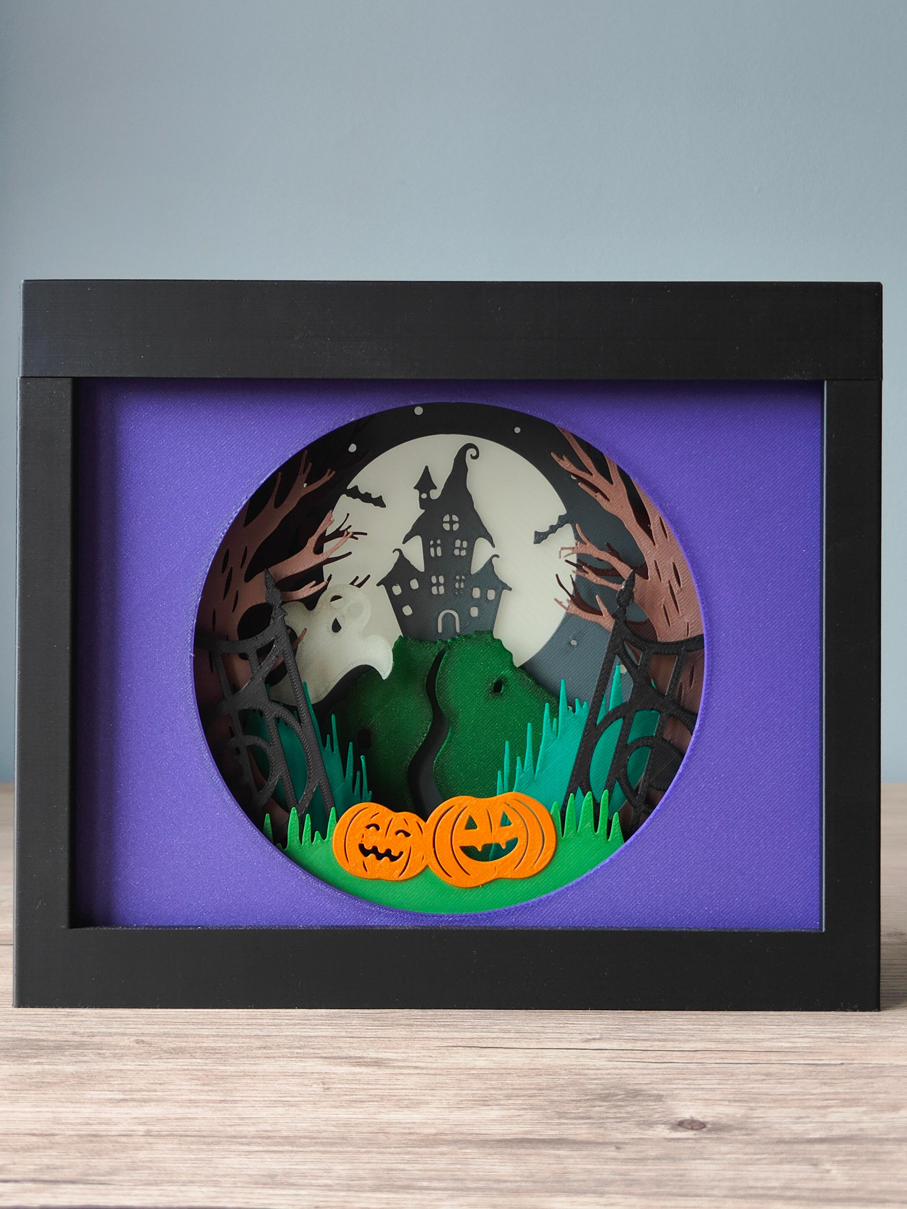 🎃 Halloween Shadow Box 2023 👻 3d model