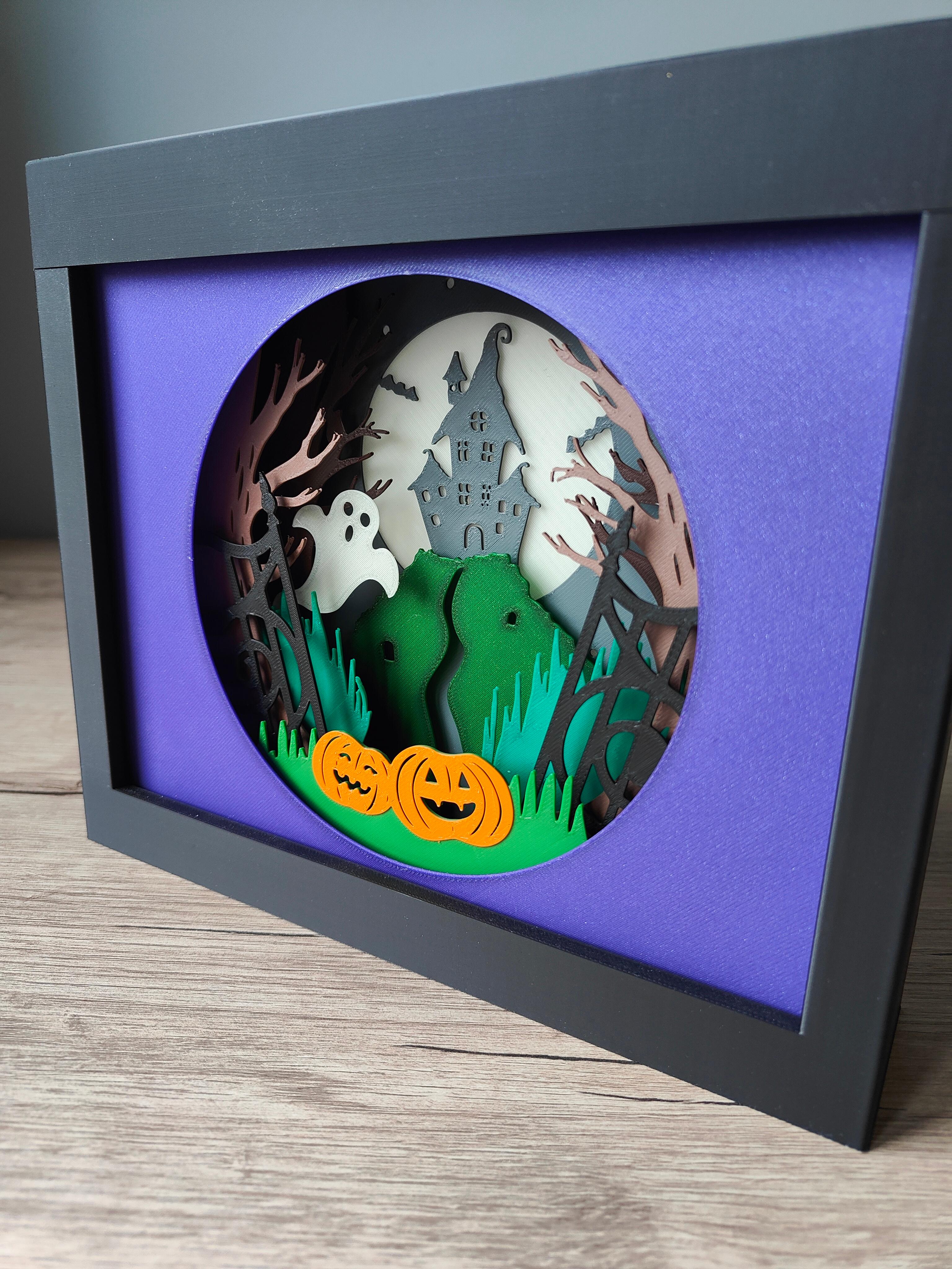 🎃 Halloween Shadow Box 2023 👻 3d model