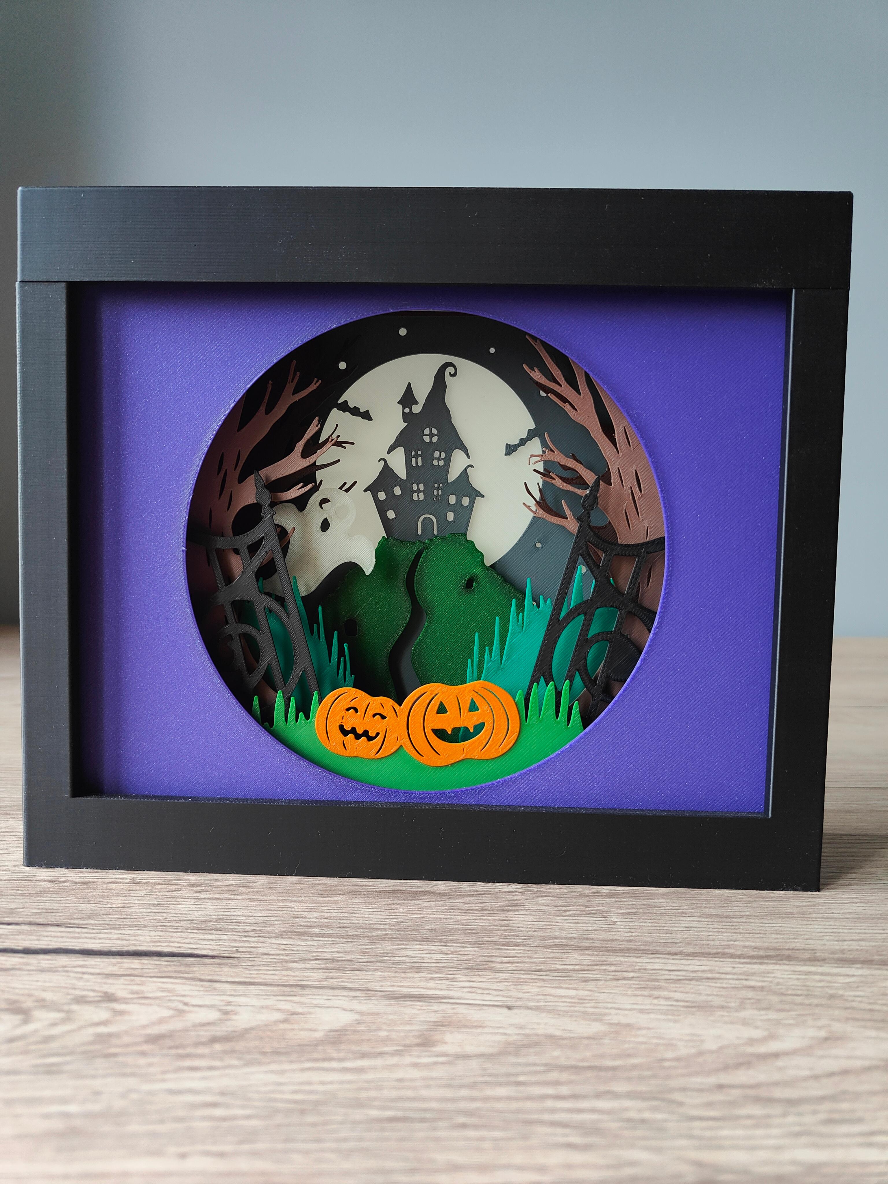 🎃 Halloween Shadow Box 2023 👻 3d model