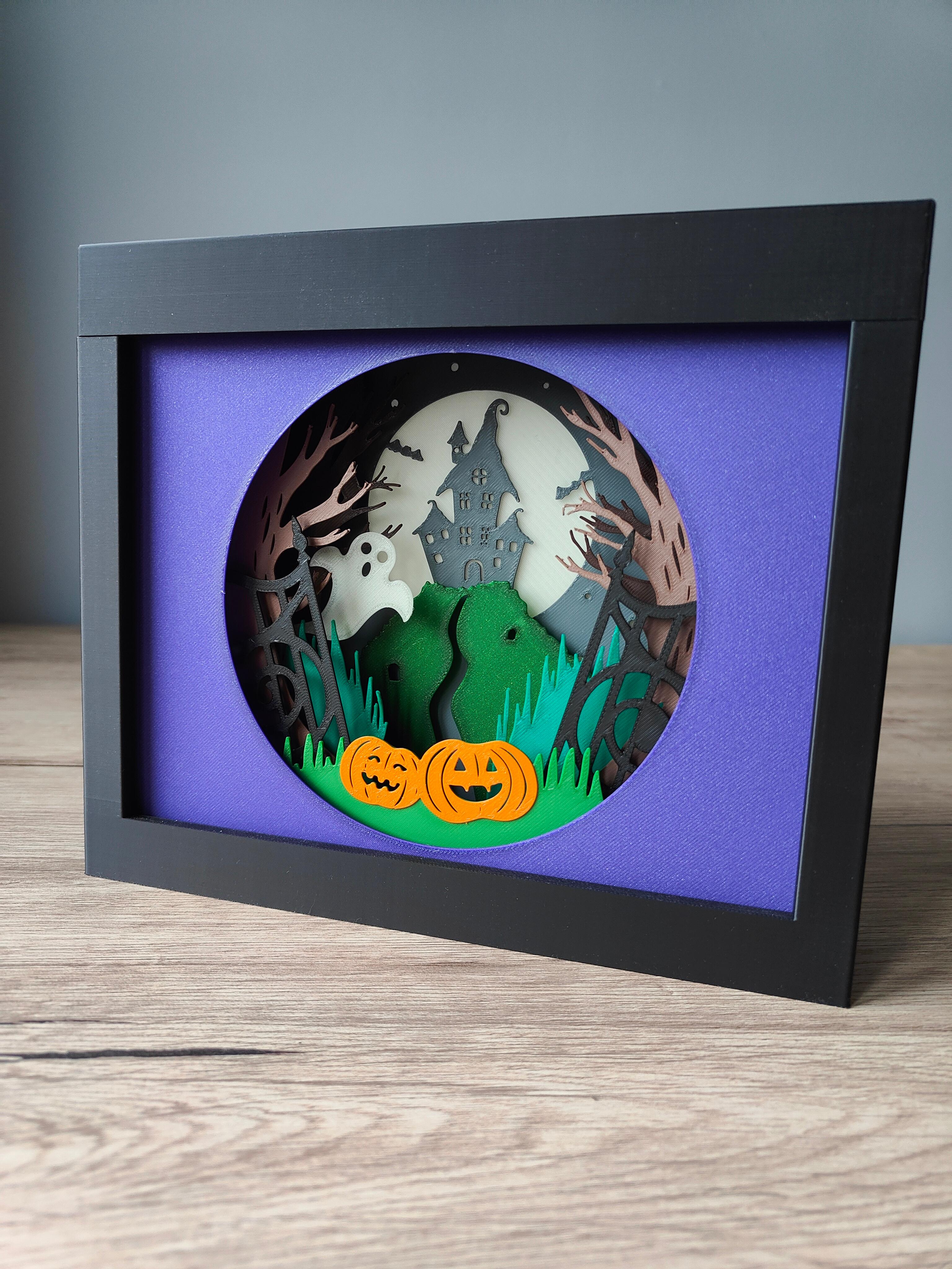 🎃 Halloween Shadow Box 2023 👻 3d model