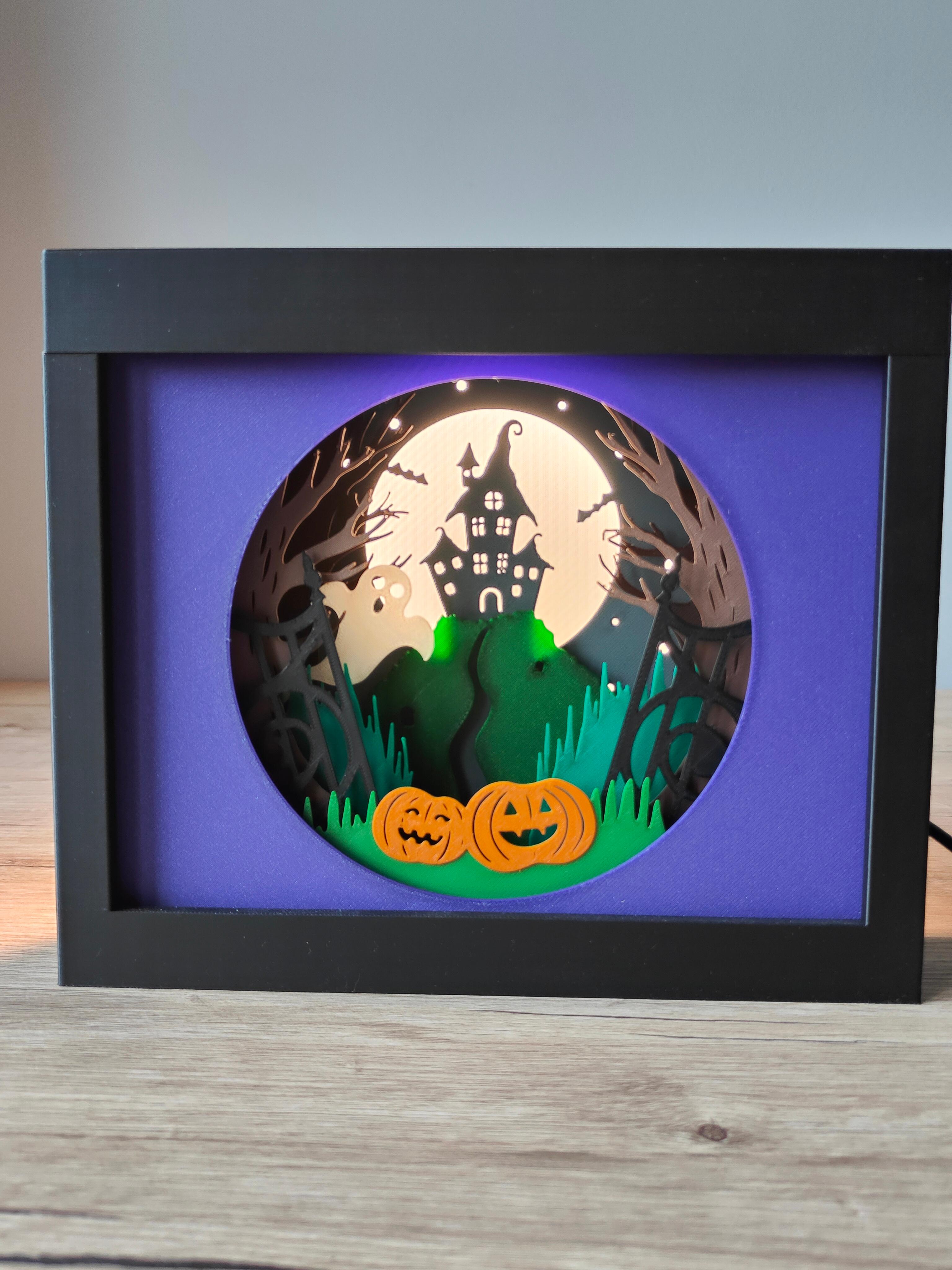 🎃 Halloween Shadow Box 2023 👻 3d model