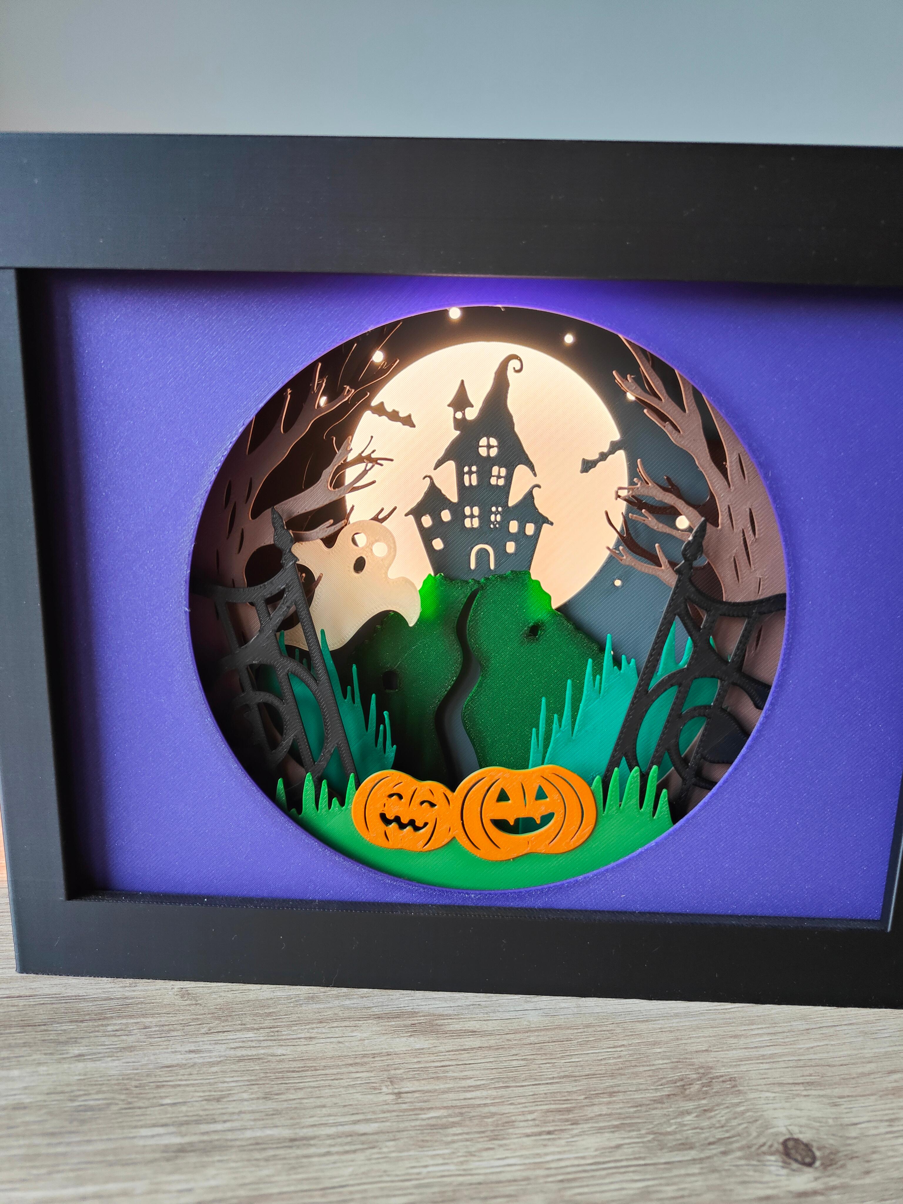 🎃 Halloween Shadow Box 2023 👻 3d model