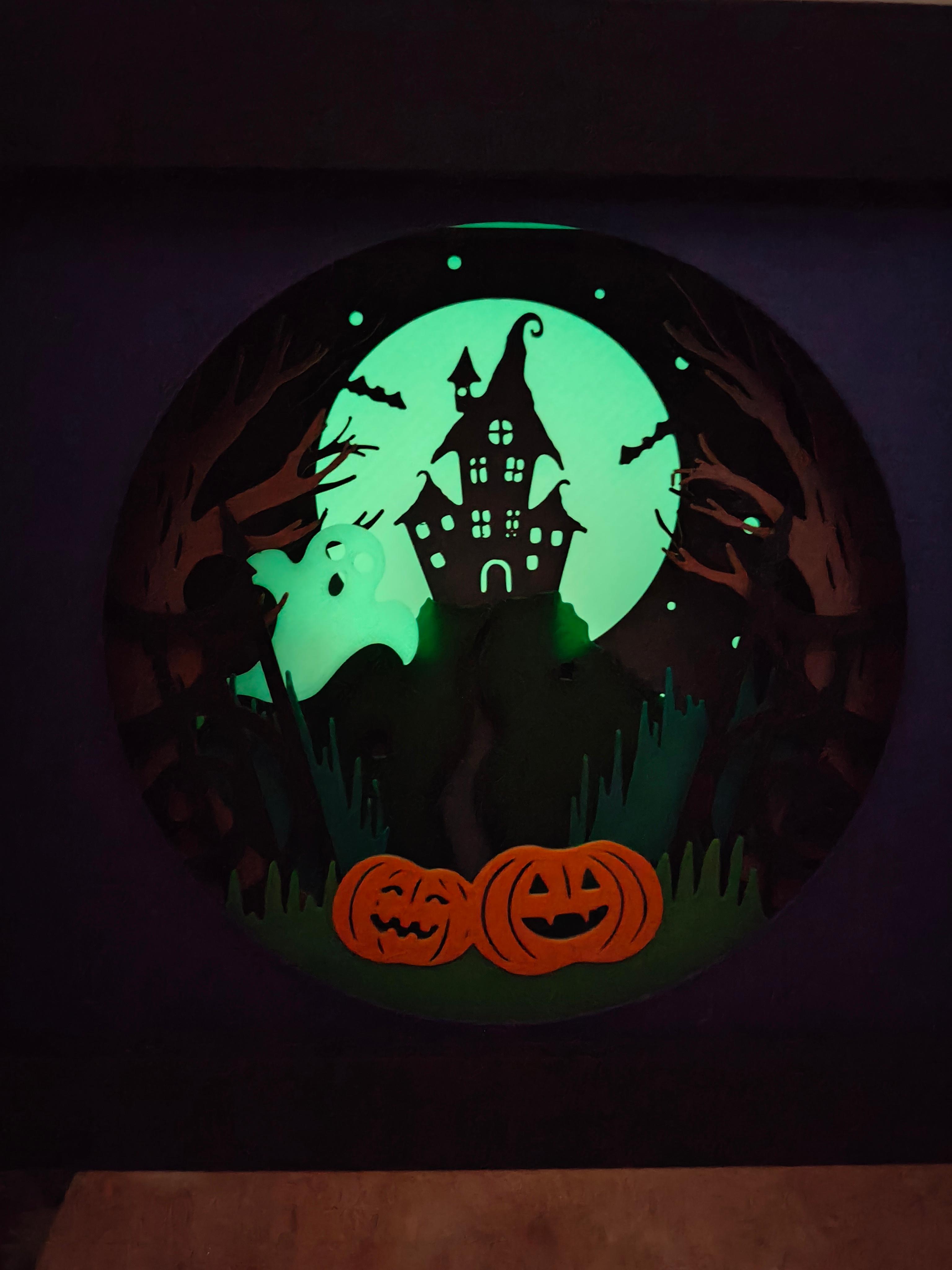 🎃 Halloween Shadow Box 2023 👻 3d model