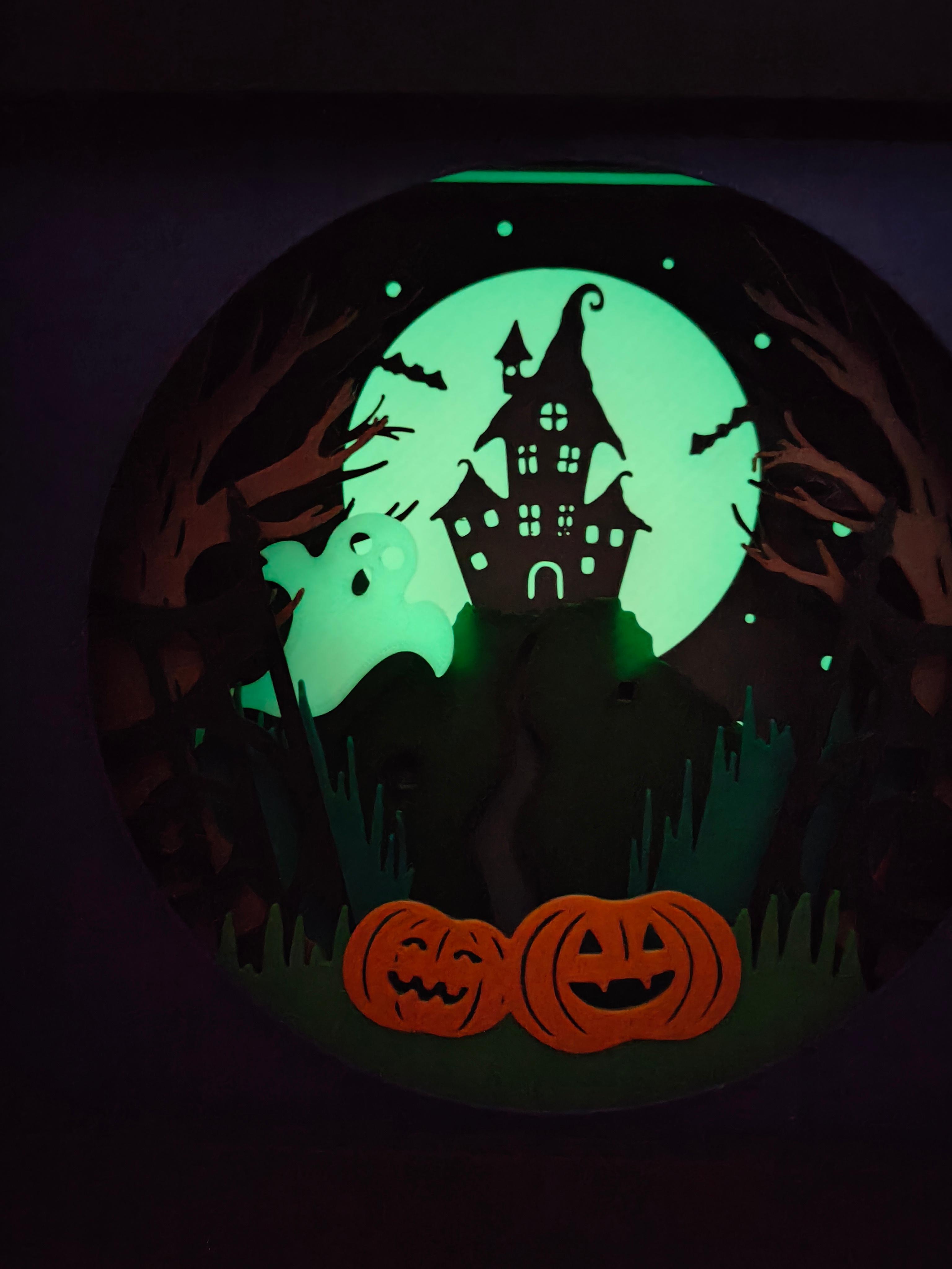 🎃 Halloween Shadow Box 2023 👻 3d model