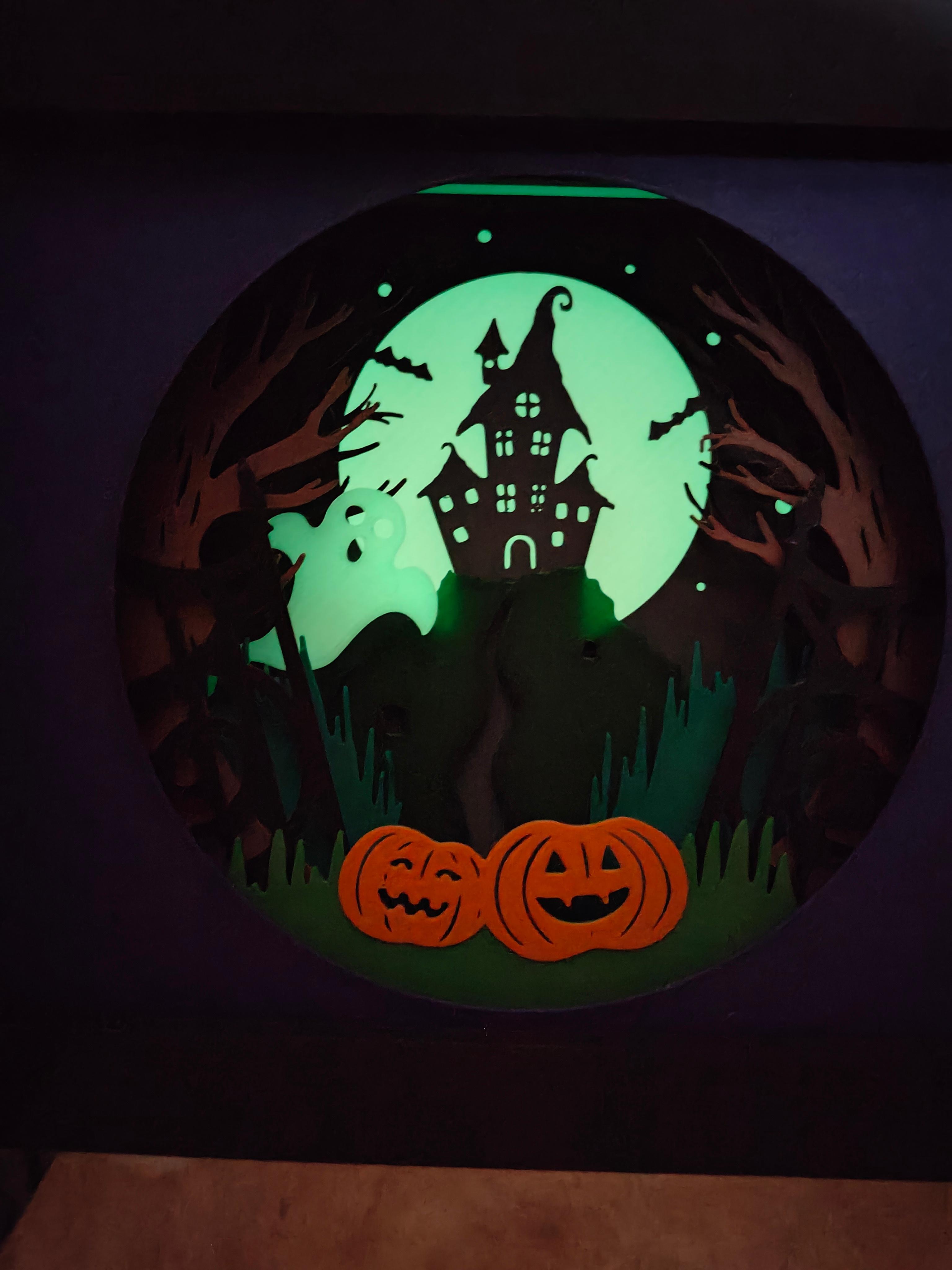 🎃 Halloween Shadow Box 2023 👻 3d model