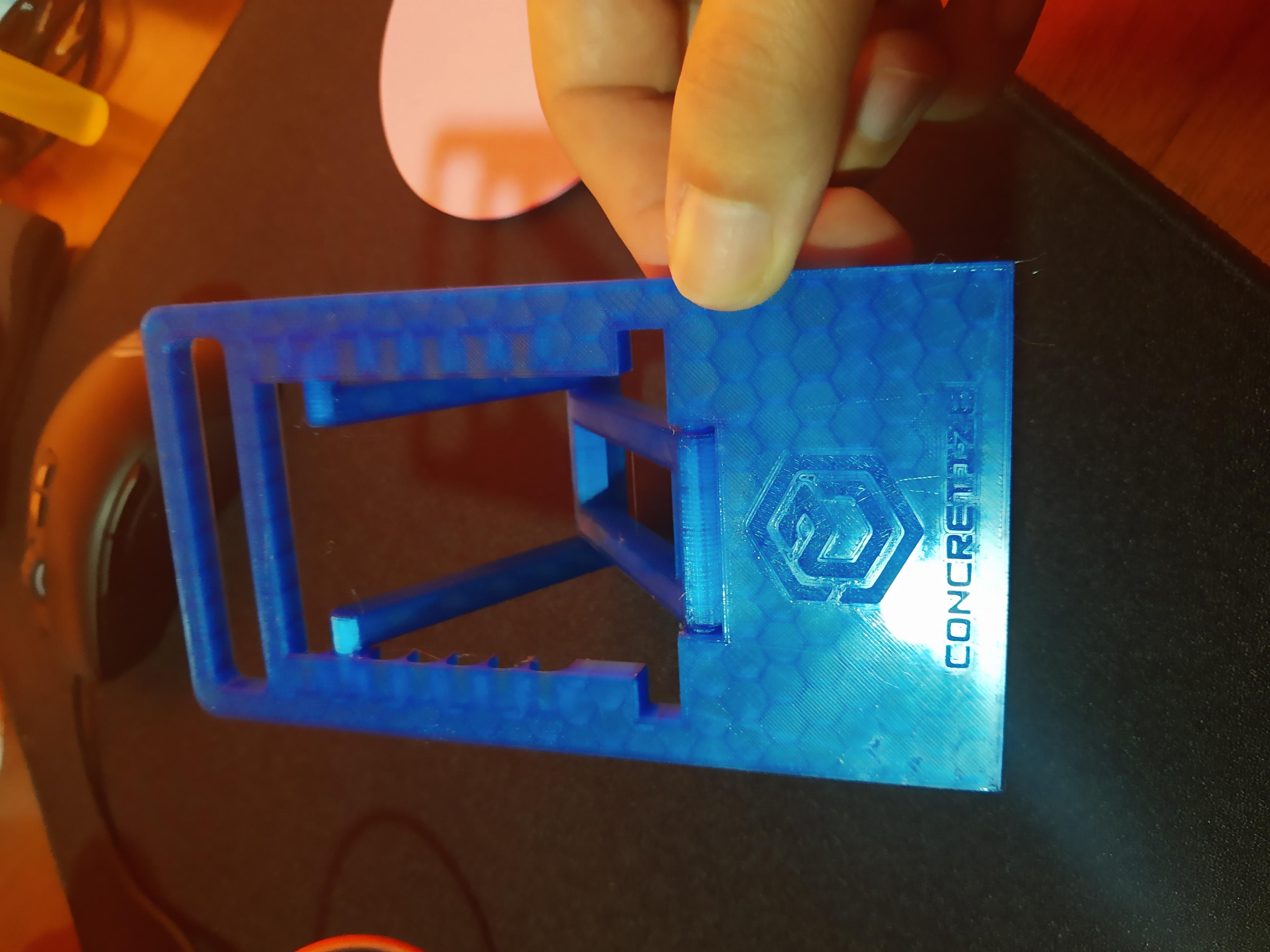 Print in Place - Suporte Articulado Celular Tablet com Porta Caneta.stl 3d model