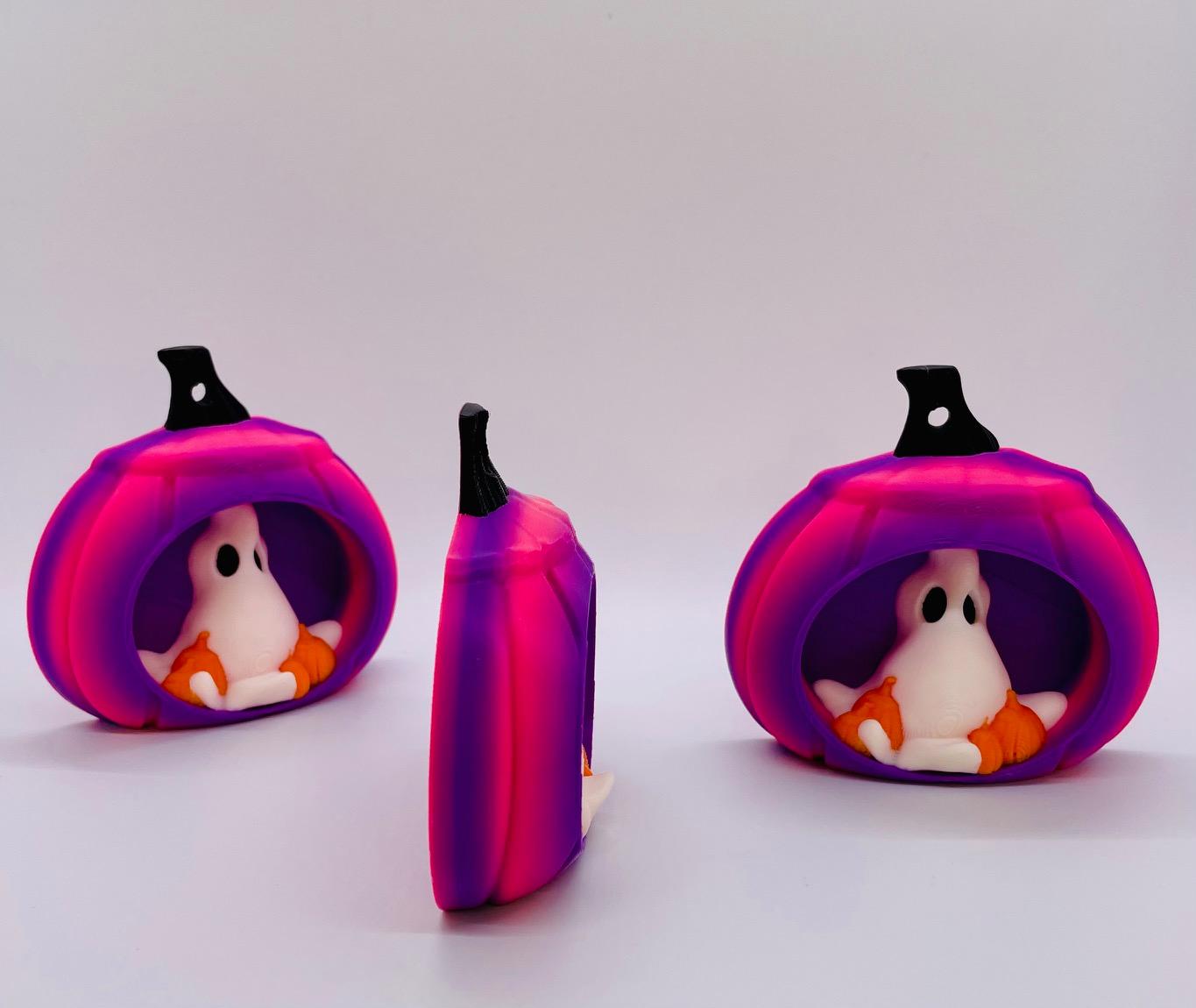 Halloween Ghost Ornament 3d model