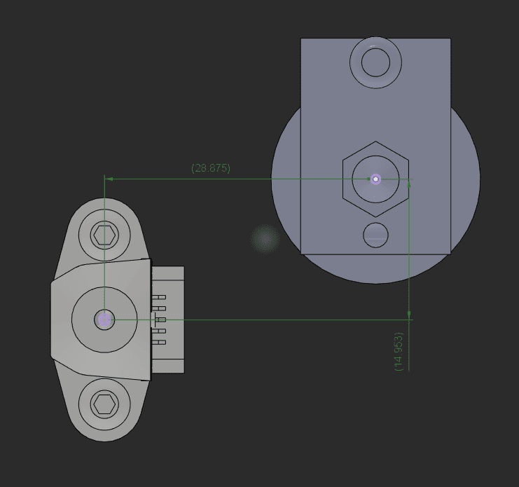 Ender_3_Pro_Afterburner_BL_Touch_5015_Fan 3d model