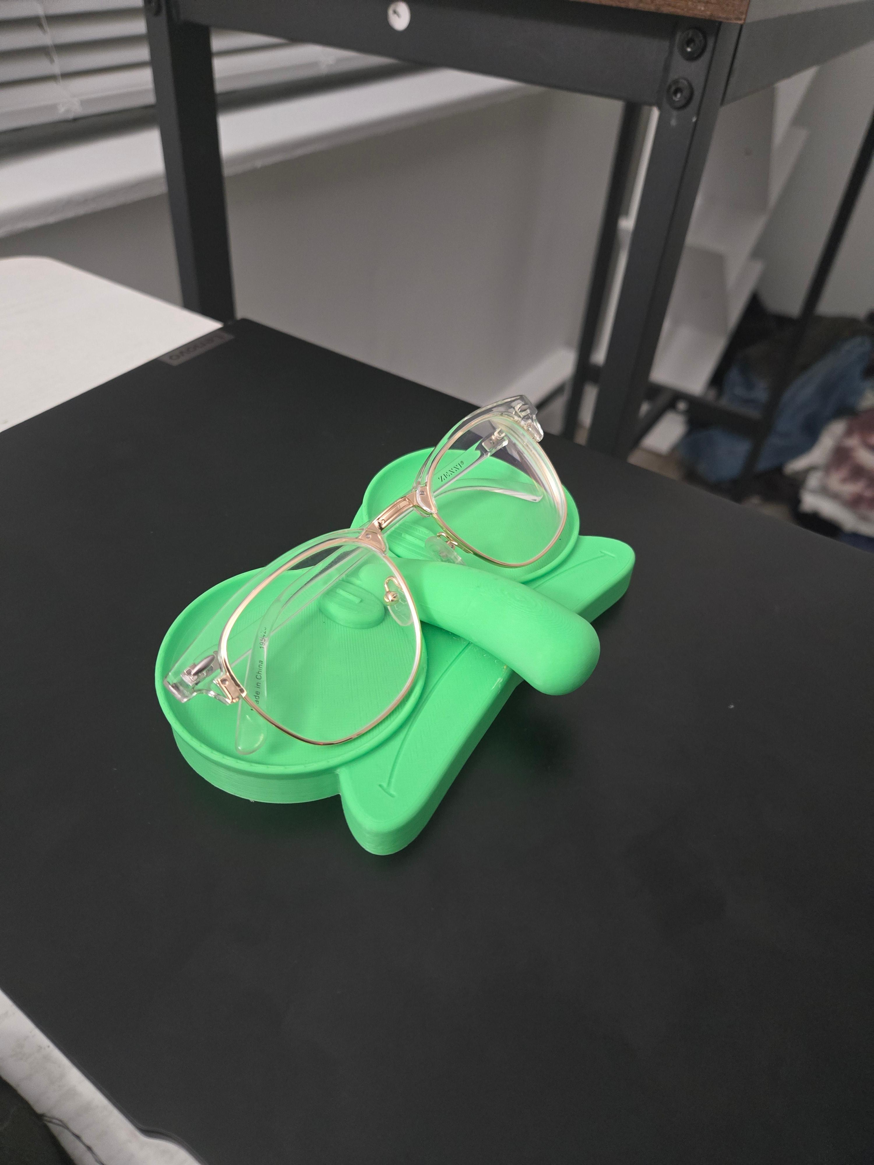 Squidward Glasses Tray 3d model