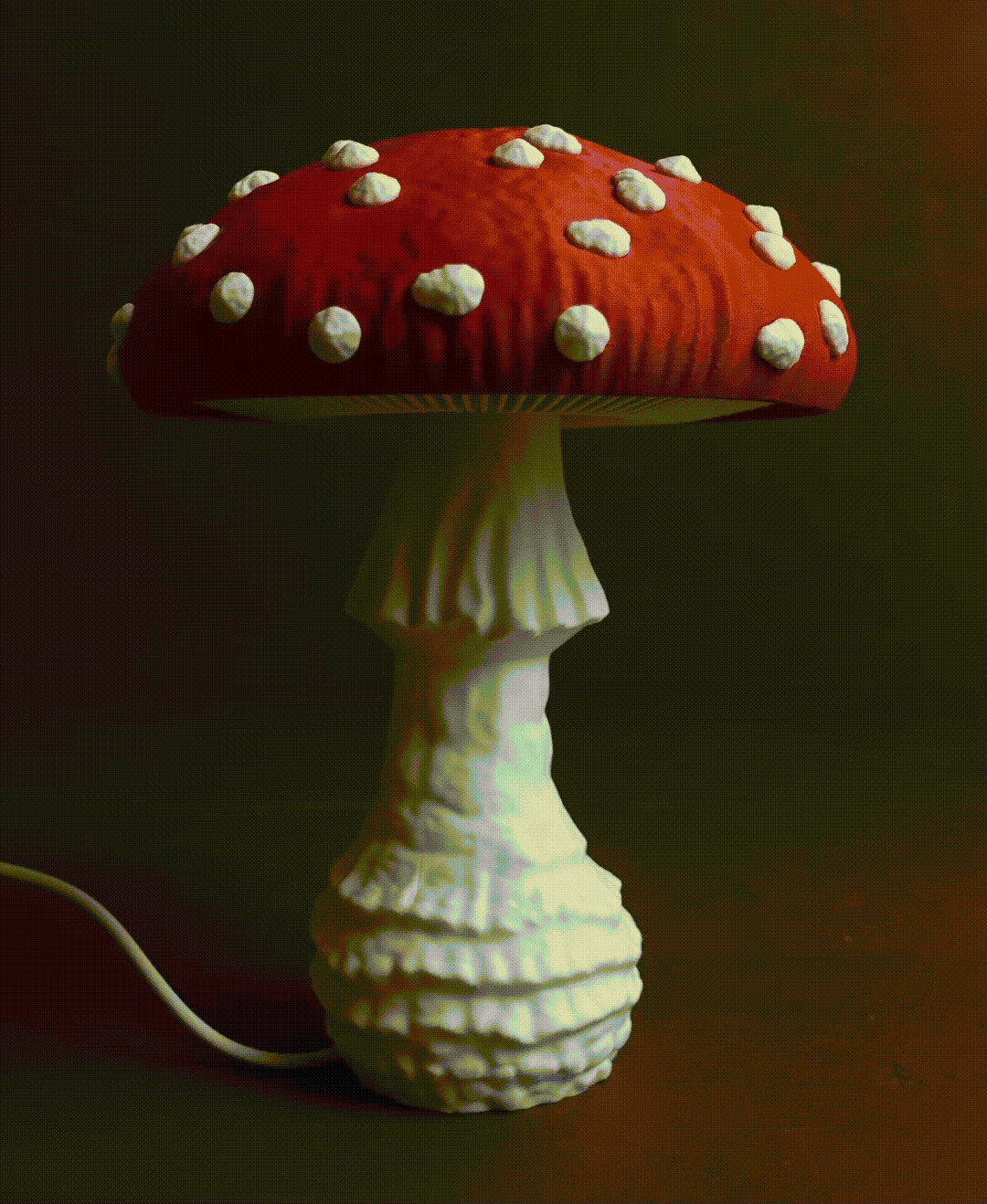 Mushroom lamp “Amanita Muscaria” 3d model