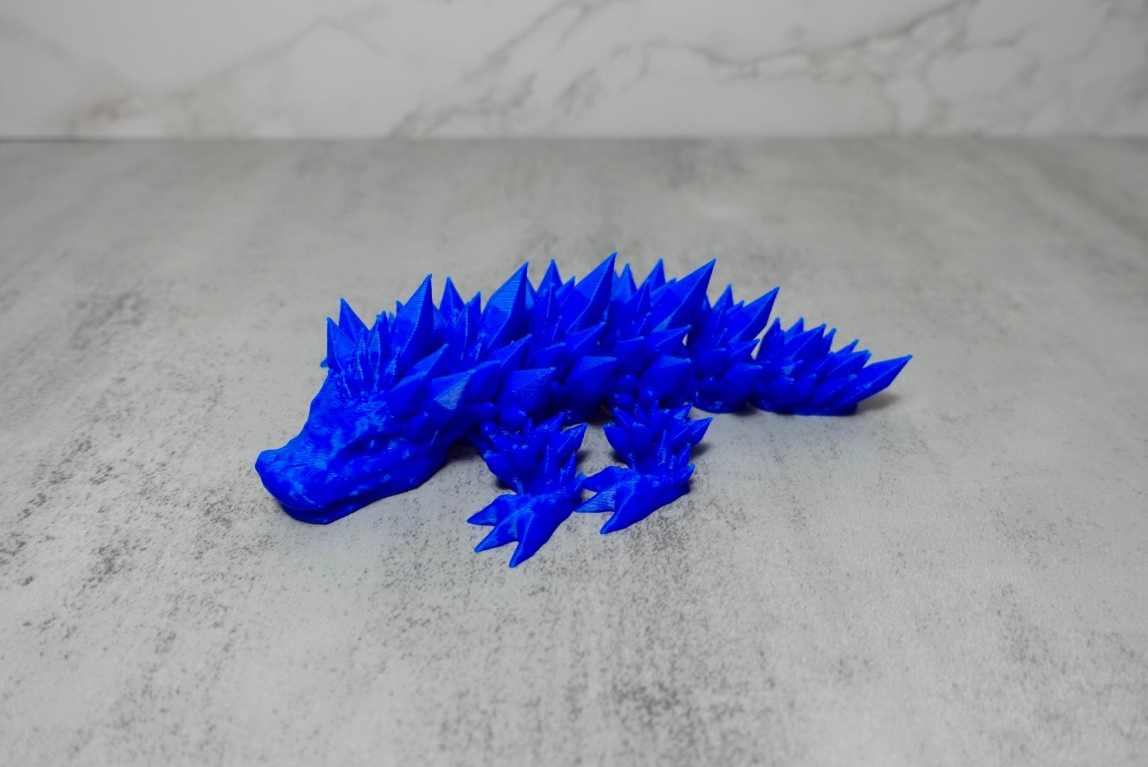 Baby Articulated Quartz Dragon 3d model