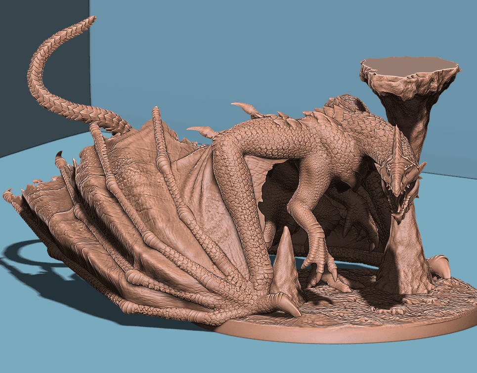 White Dragon Pack 3d model