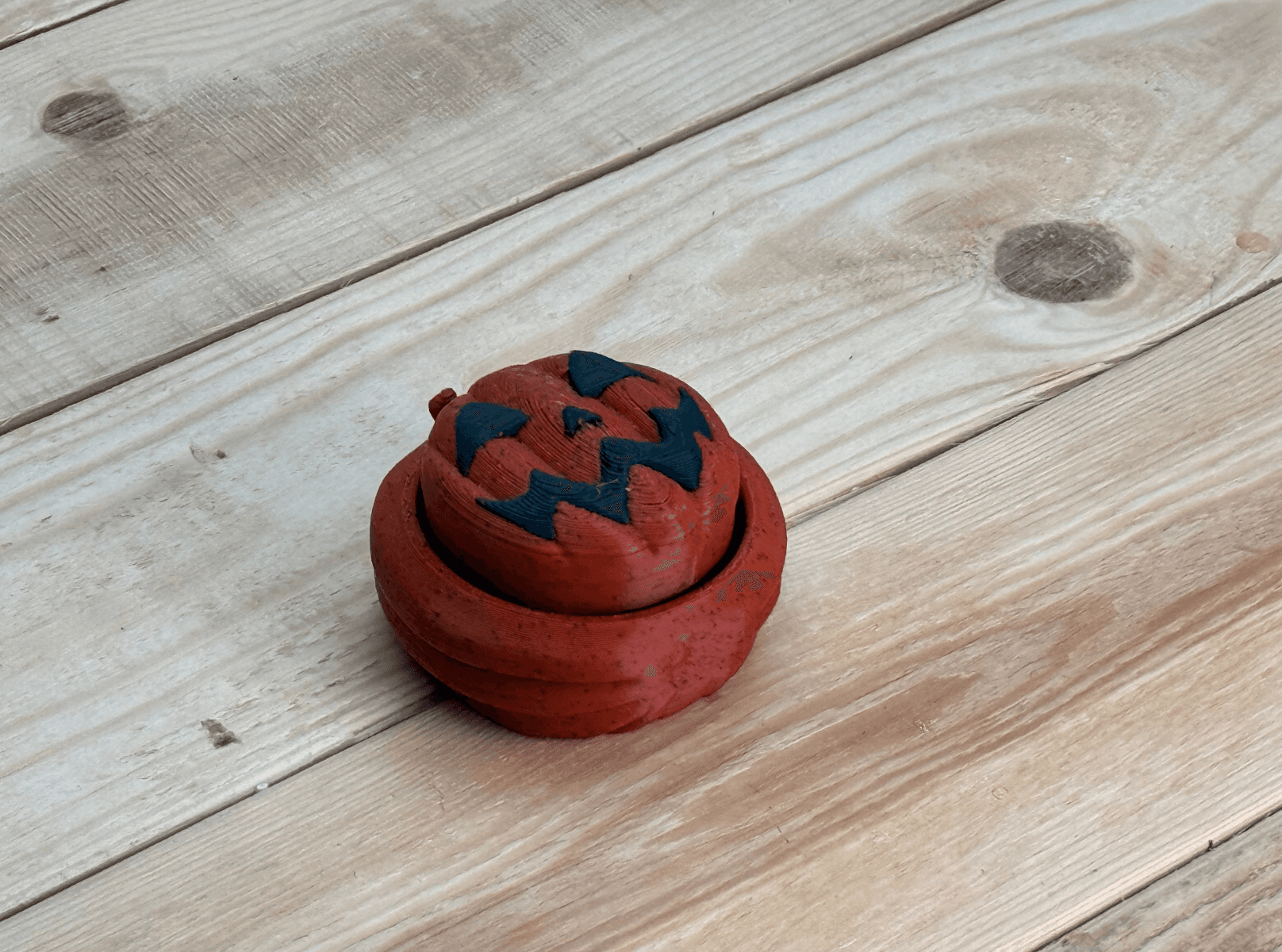 Pumpkin Fidget Button  3d model