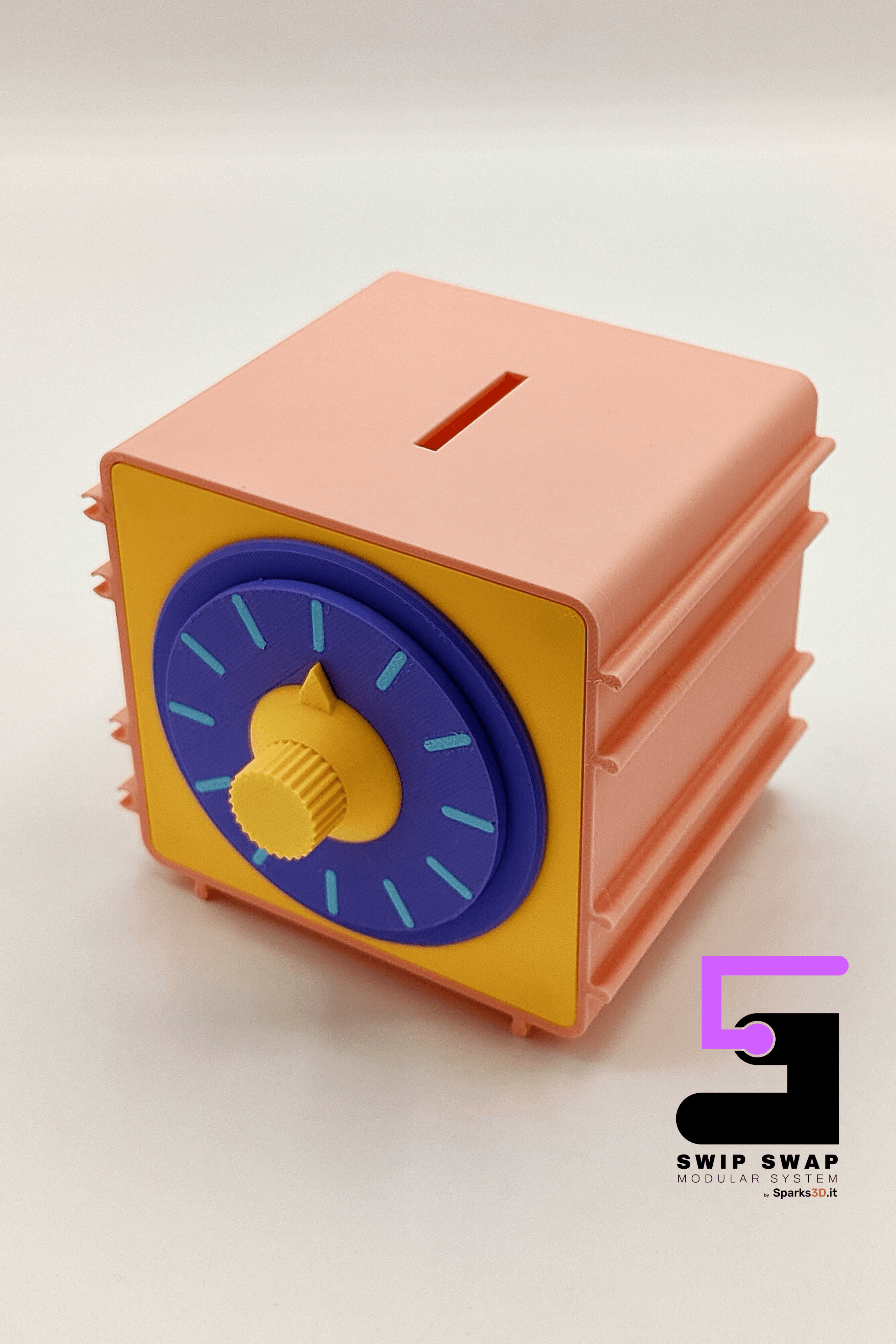 Swip Swap Piggy Bank Mod 6 3d model