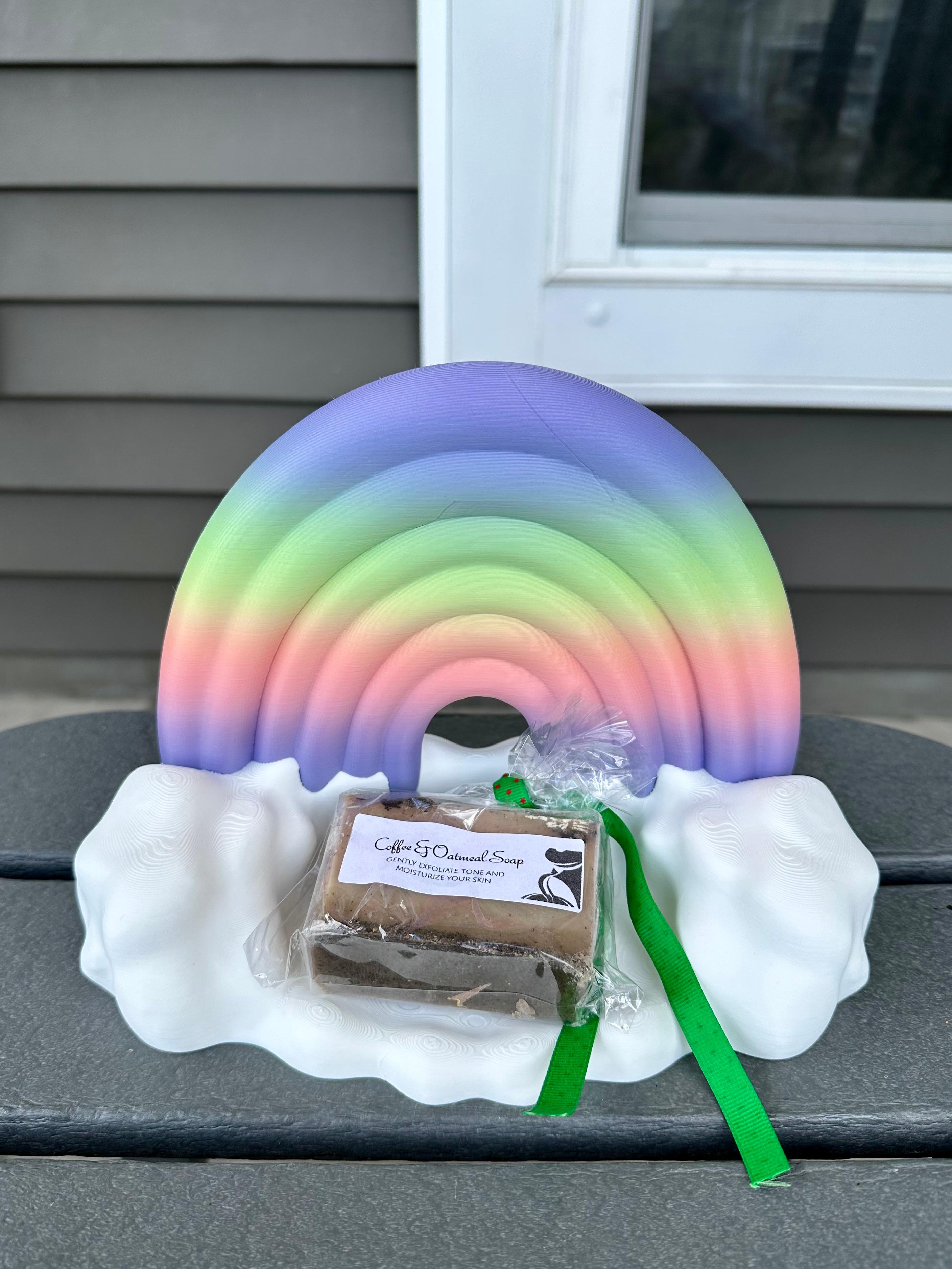 Rainbow Soap Dish 3d model