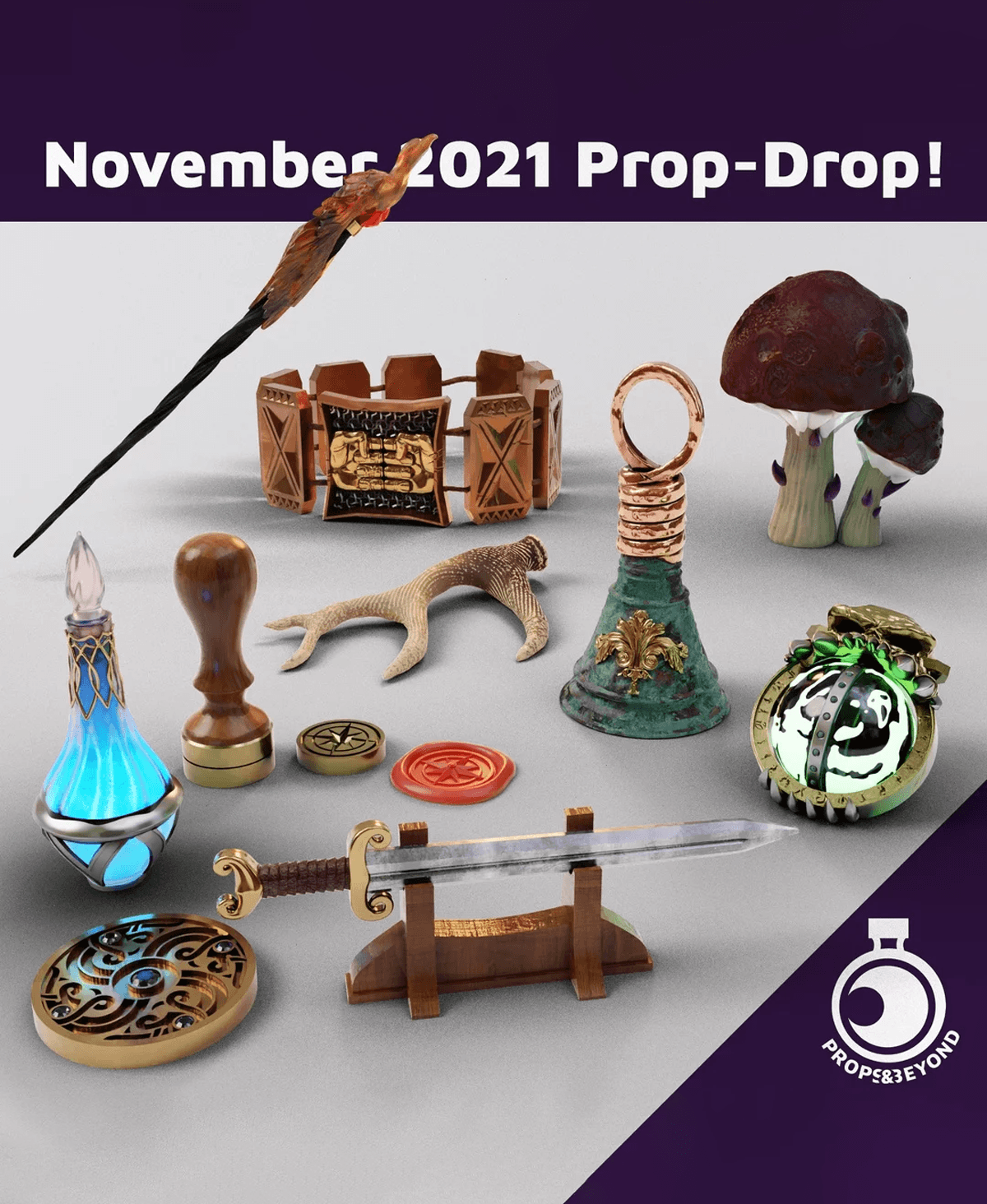 All-in-One Prop Drop 3d model