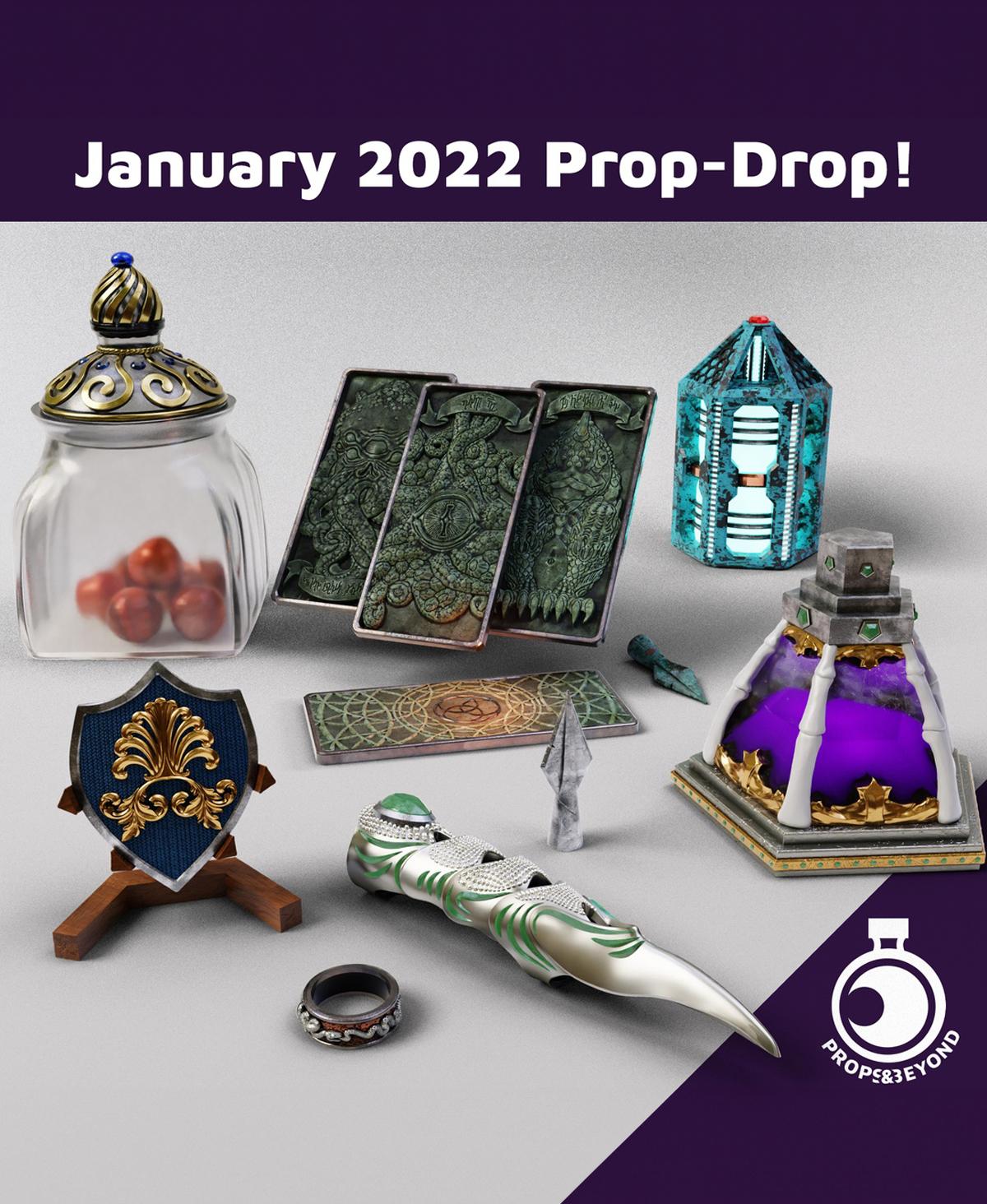 All-in-One Prop Drop 3d model