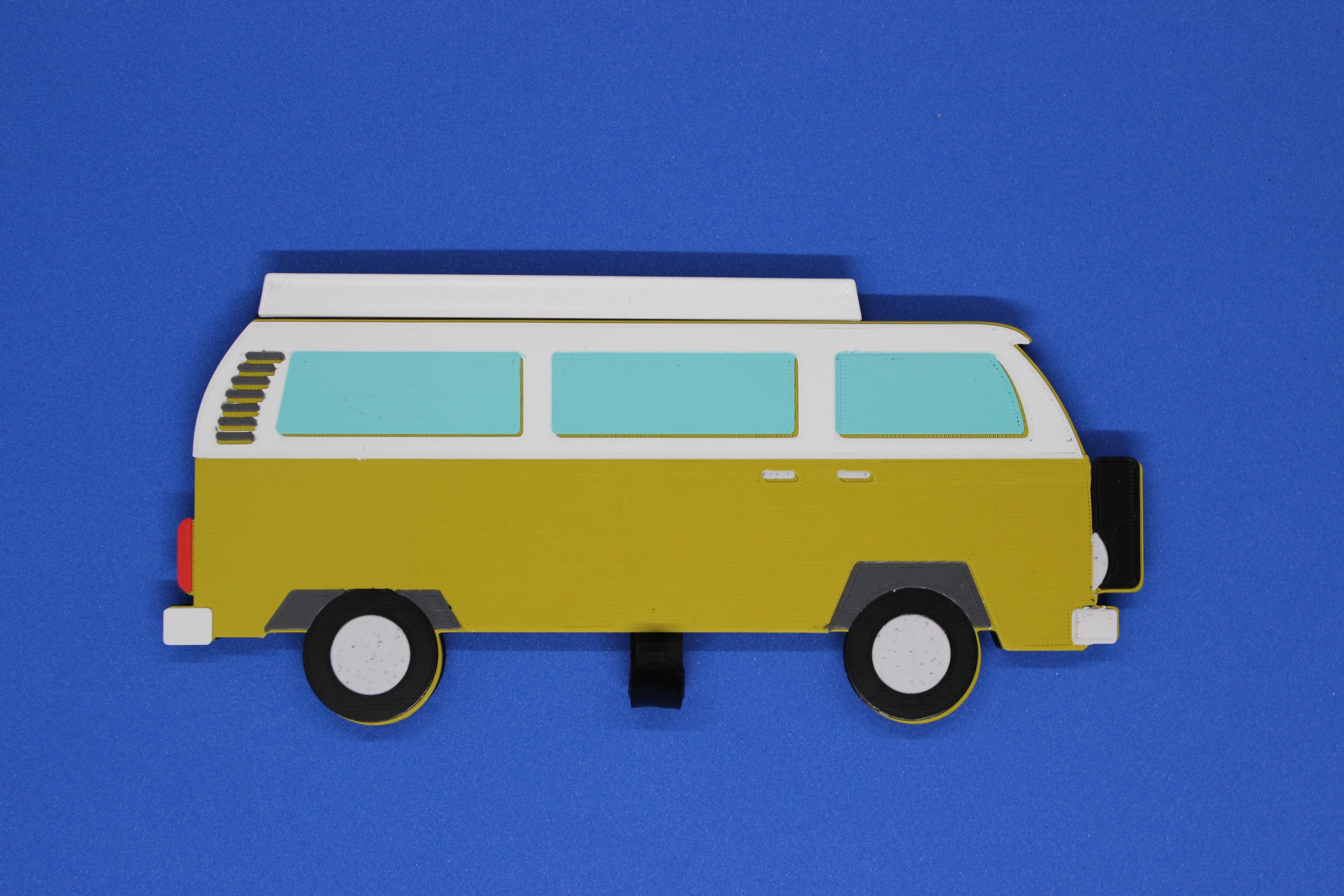 VW Bay key holder 3d model