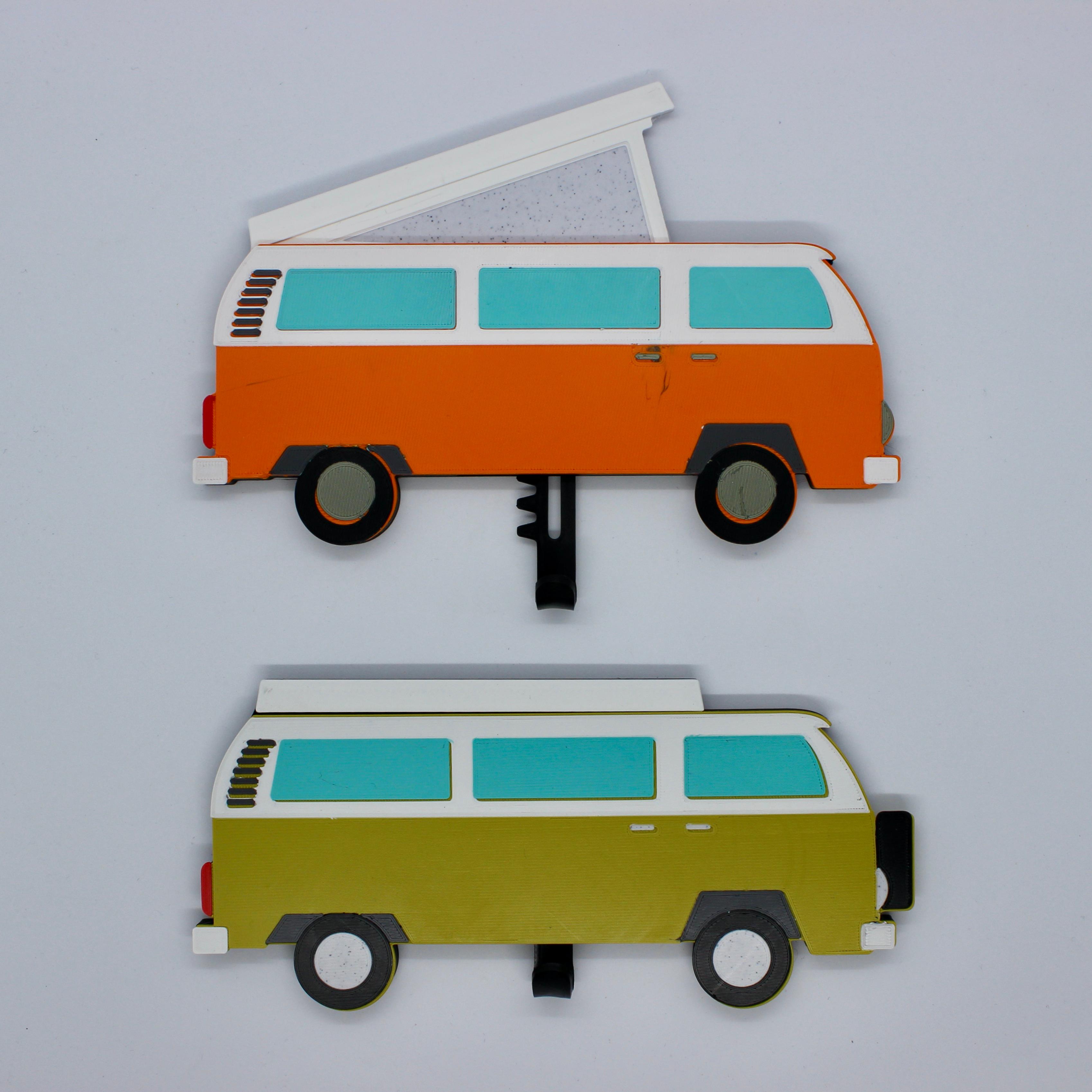 VW Bay key holder 3d model