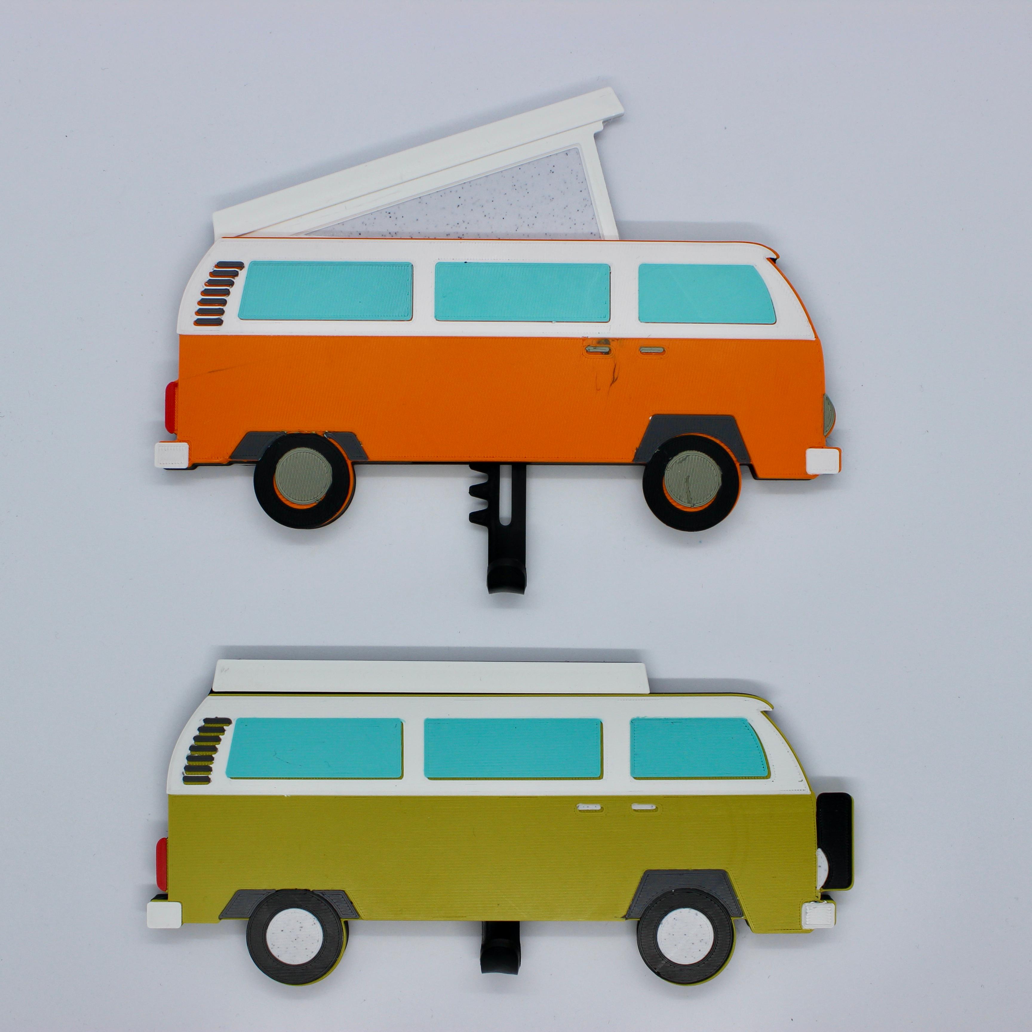 VW Bay key holder 3d model