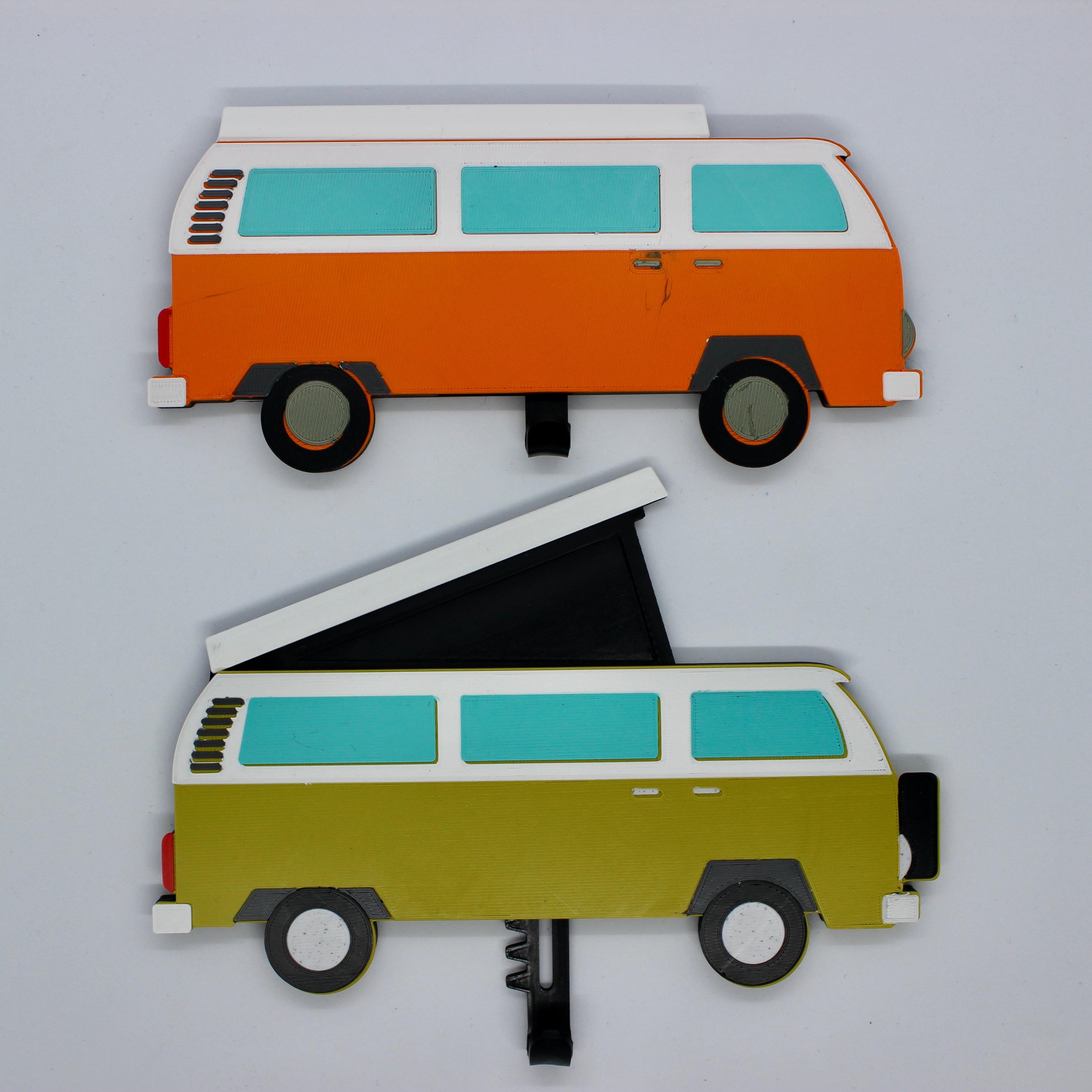 VW Bay key holder 3d model