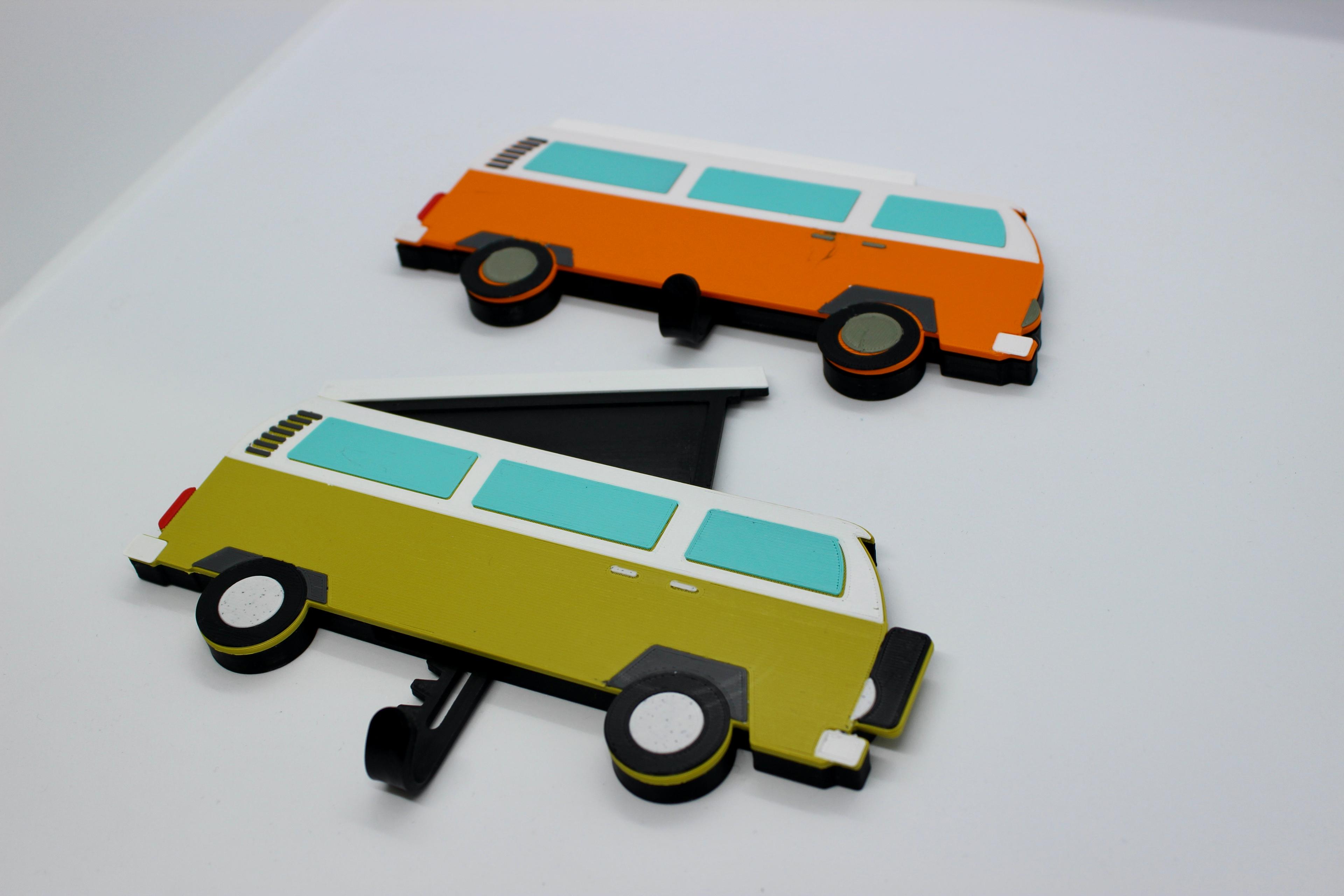 VW Bay key holder 3d model