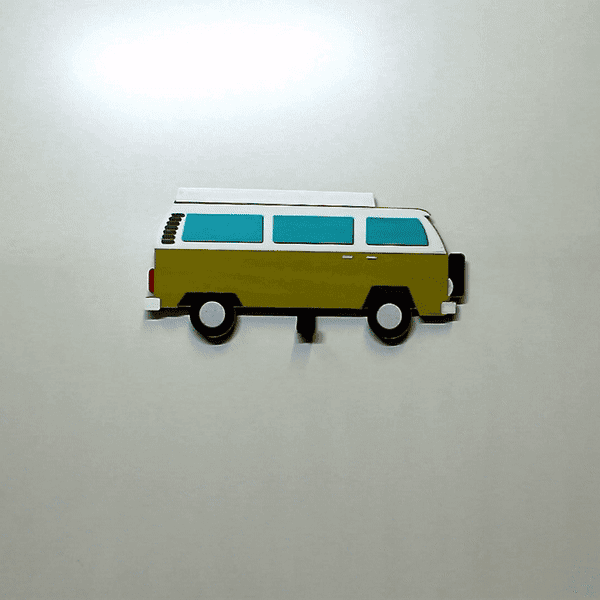 VW Bay key holder 3d model