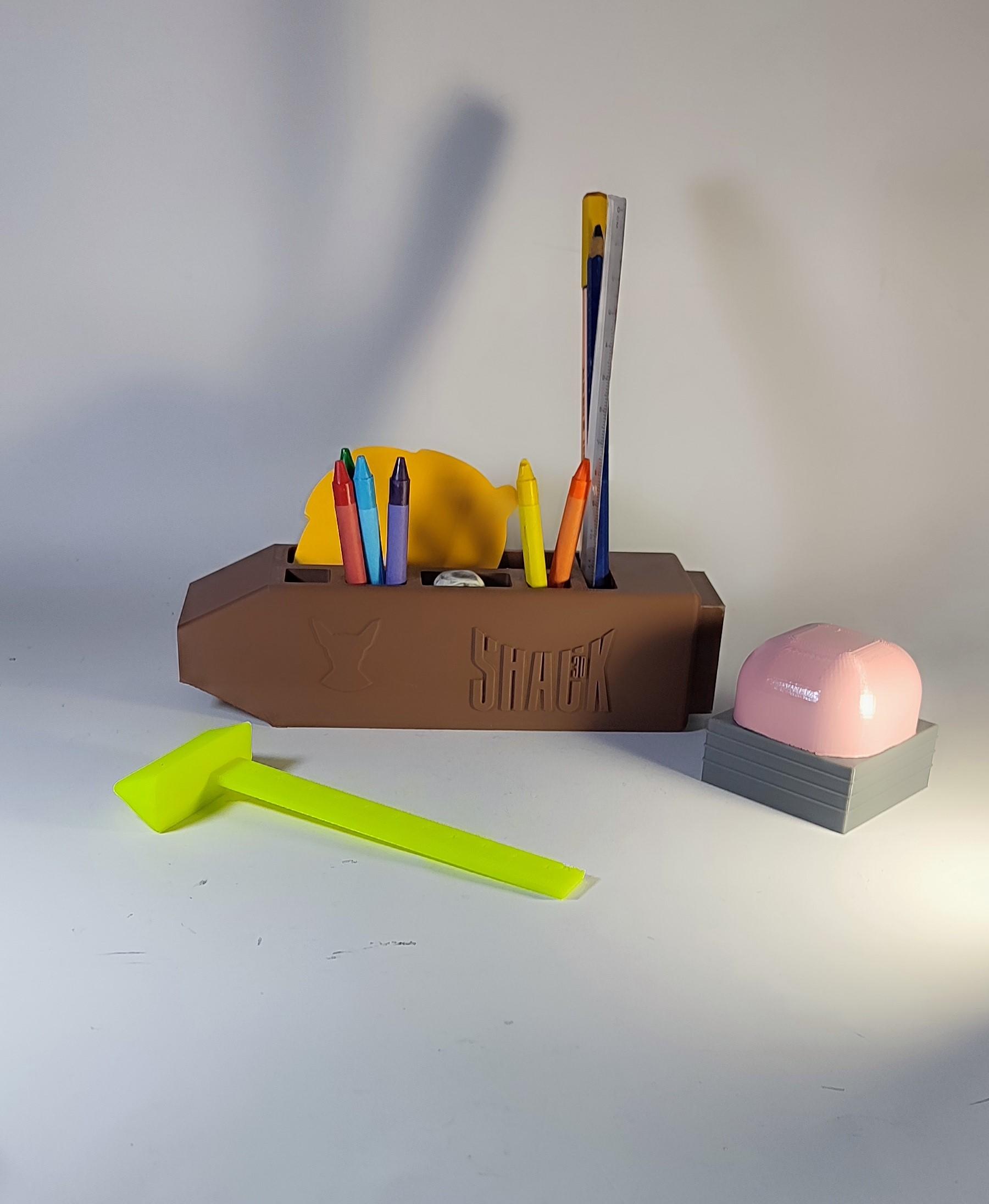 Pencil Shack3D 3d model