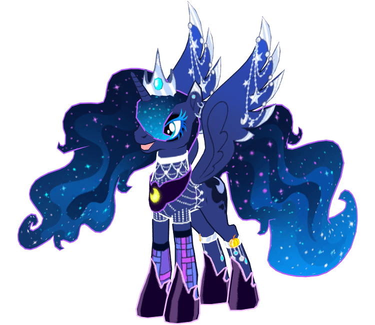 My Little Pony Princess Luna 3d model