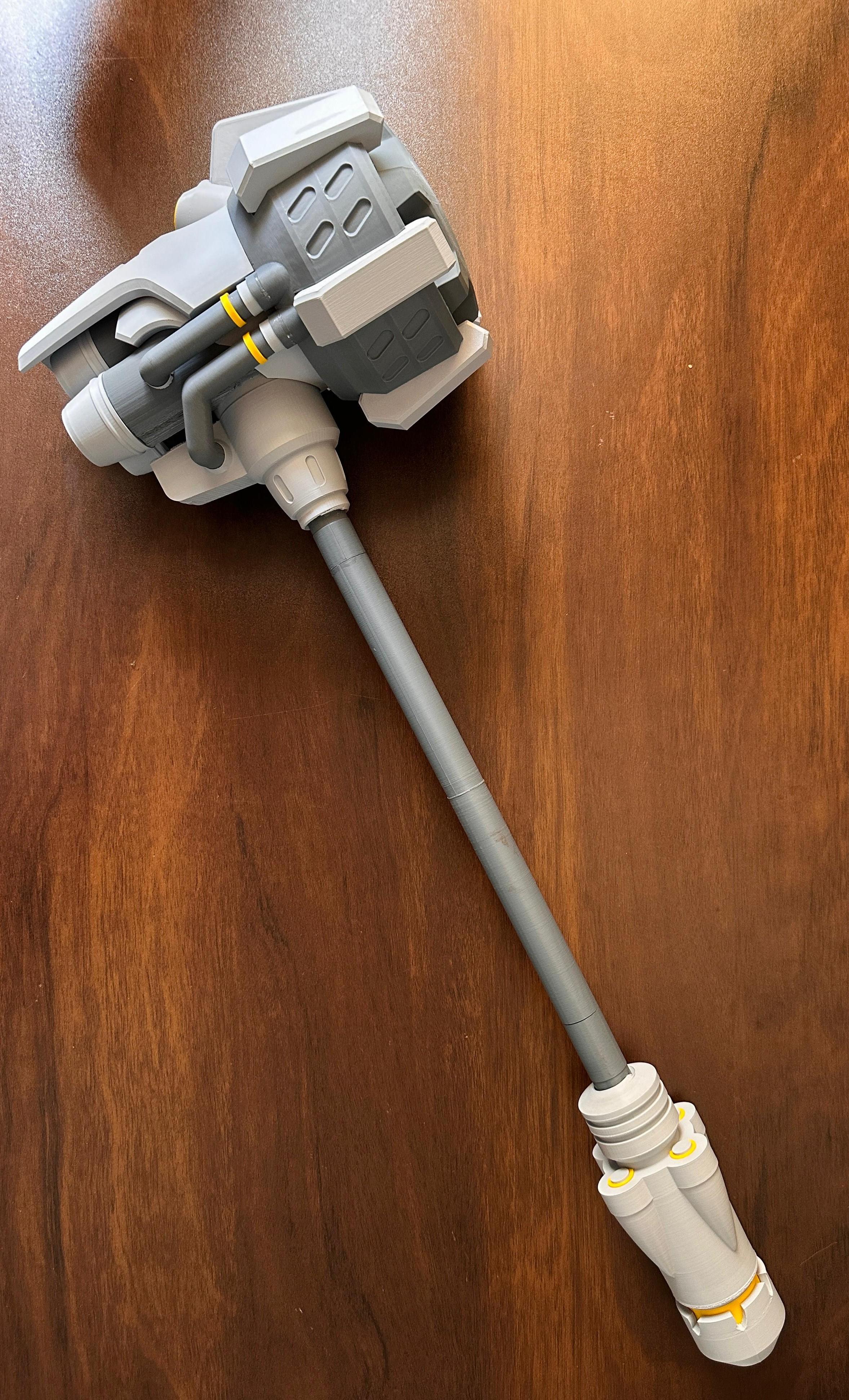 Rocket Hammer (3D Printable) 3d model