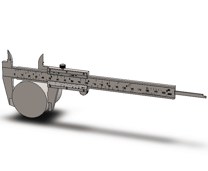  Vernier Caliper - 
Vernier Caliper - 3d model