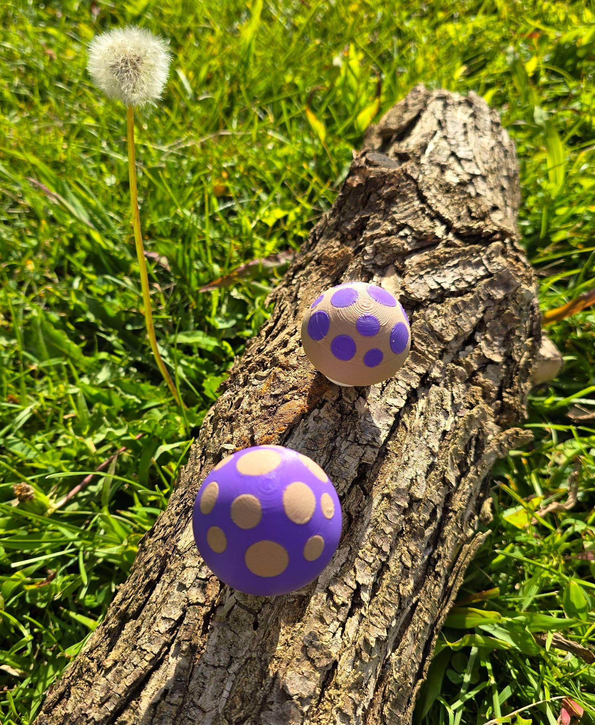 Squishy Mushrooms (2 sizes) 3d model