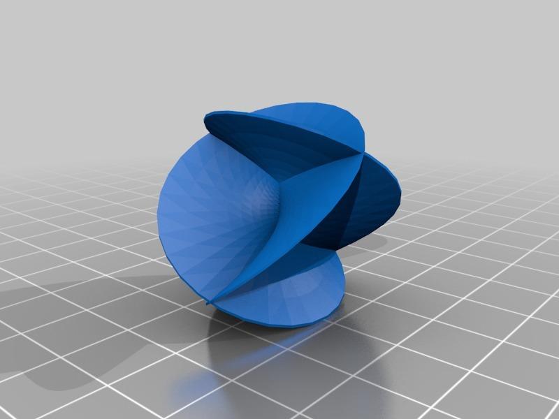 Henneberg Surface - Minimal Surface #13 3d model