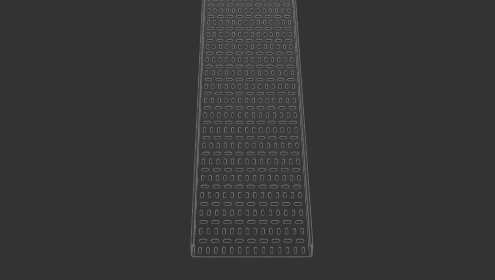 Cable Tray 300mm x 3000mm TYPE1 3d model