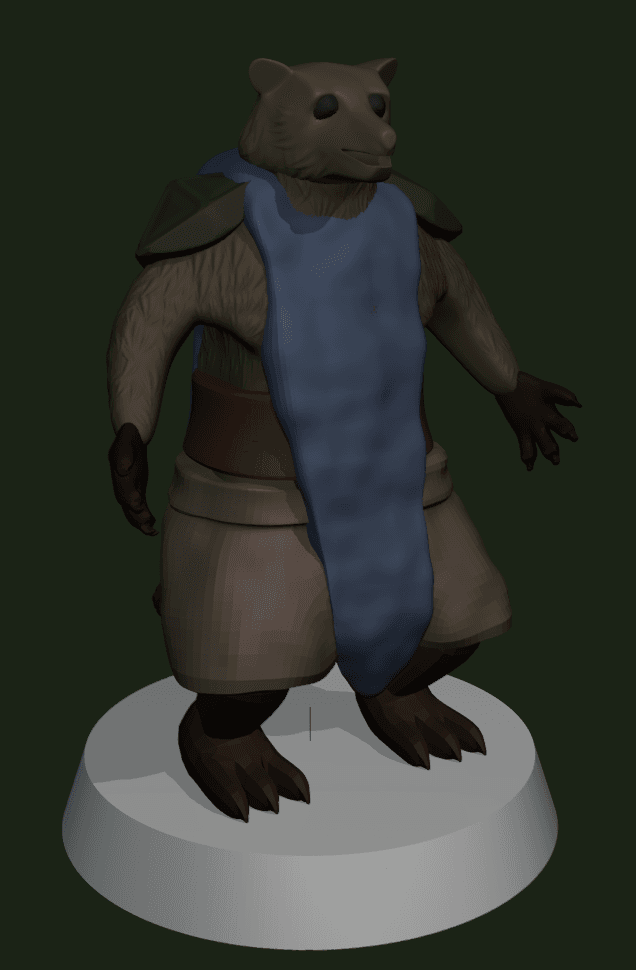 Wolverine Woodland Warrior - PC 3d model