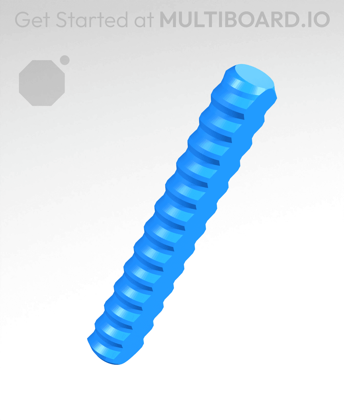 40 mm, Small Thread, T-Rod 3d model