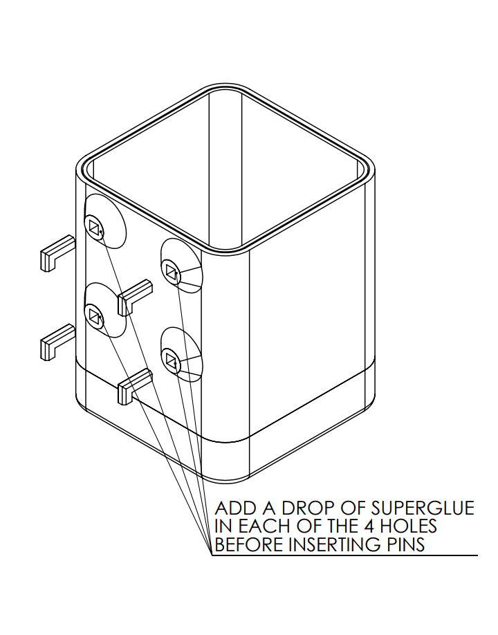 Ikea Skadis Planter  3d model