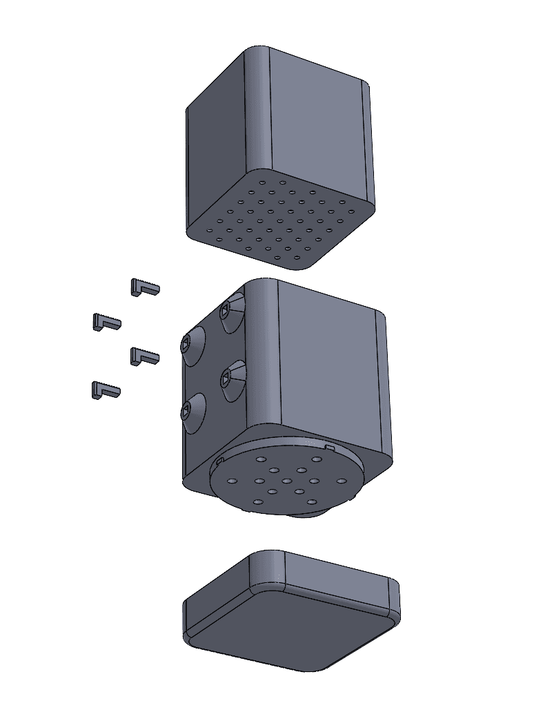 Ikea Skadis Planter  3d model