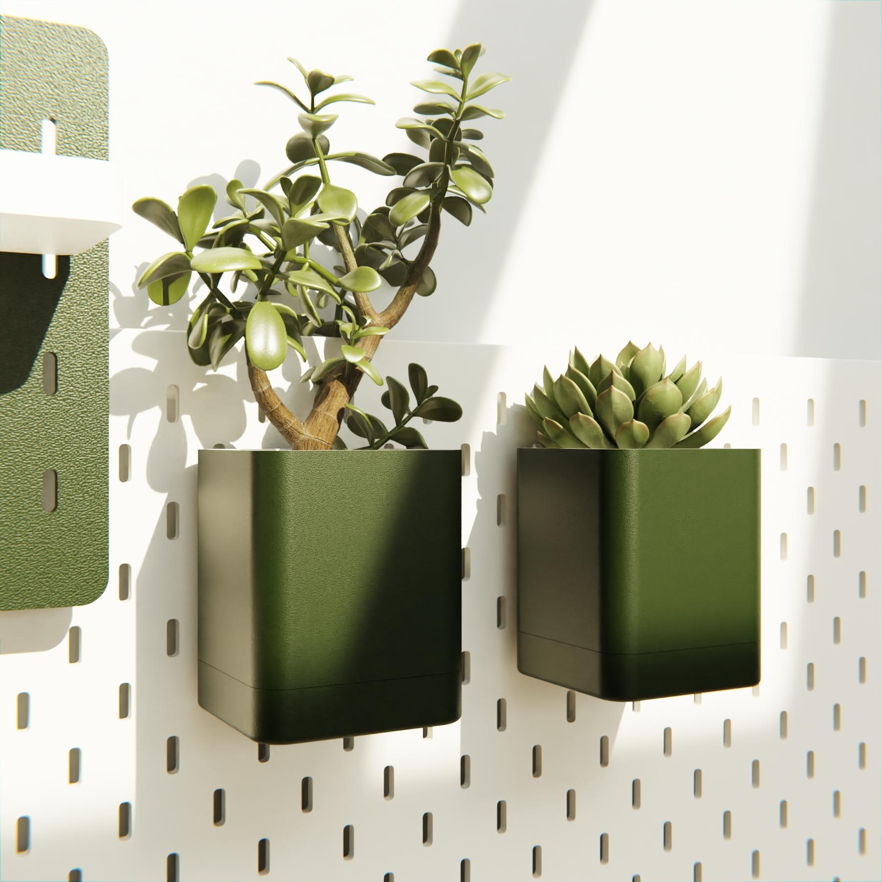 Ikea Skadis Planter  3d model