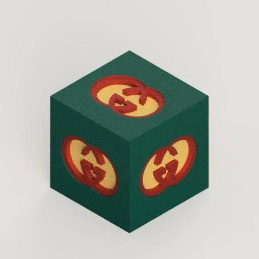 GUCCI Calibration cube 3d model