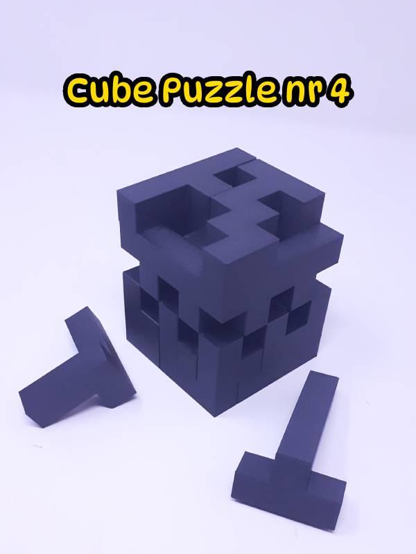 Cube Puzzle nr 4 3d model