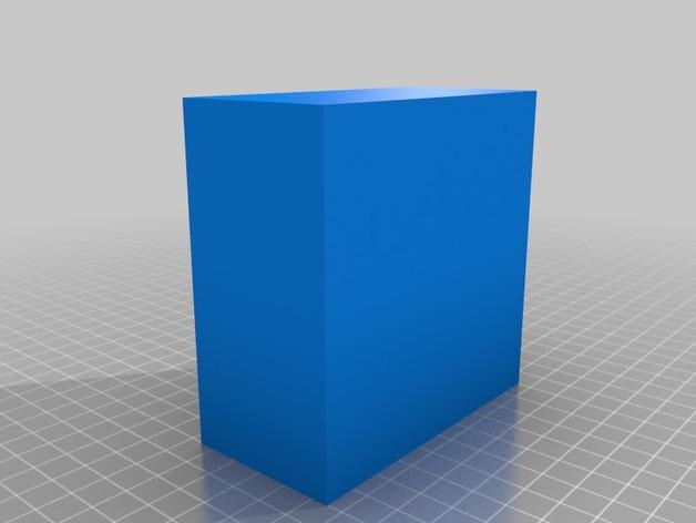 100mm Tuning  Box  3d model