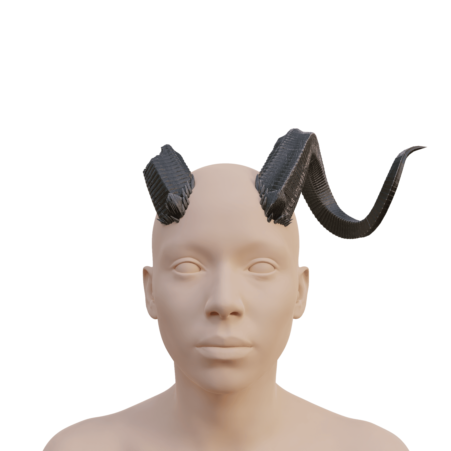 KARLACHS HORNS BALDURS GATE 3 3d model